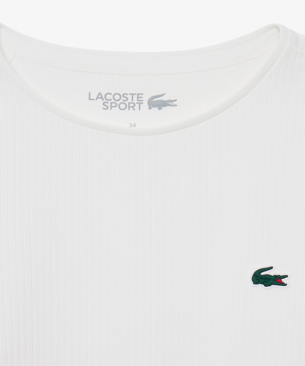 라코스테(LACOSTE) 여성 스트링 긴팔 티셔츠 TF624E-56G 70V