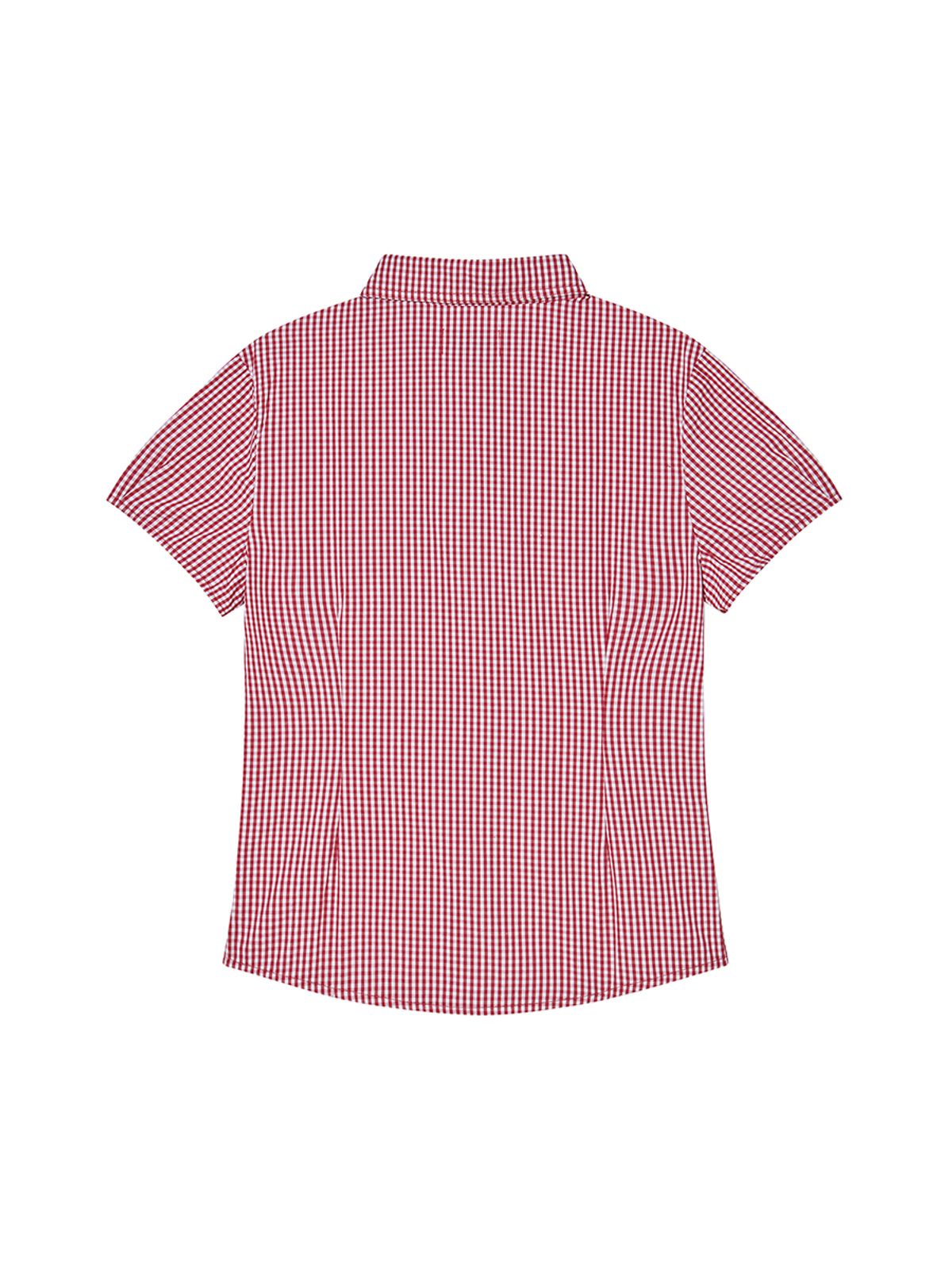 엔와이엑스엑스(NYXX) CHECK BLOUSE RED