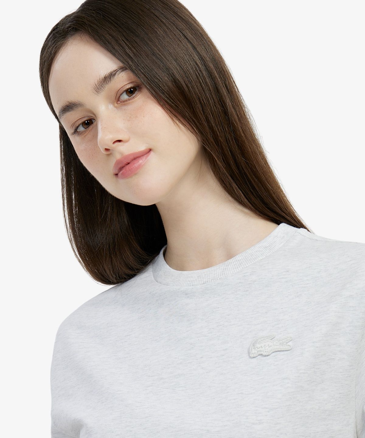 라코스테(LACOSTE) 여성 빅크록 반팔 티셔츠 TF702E-56G CCA