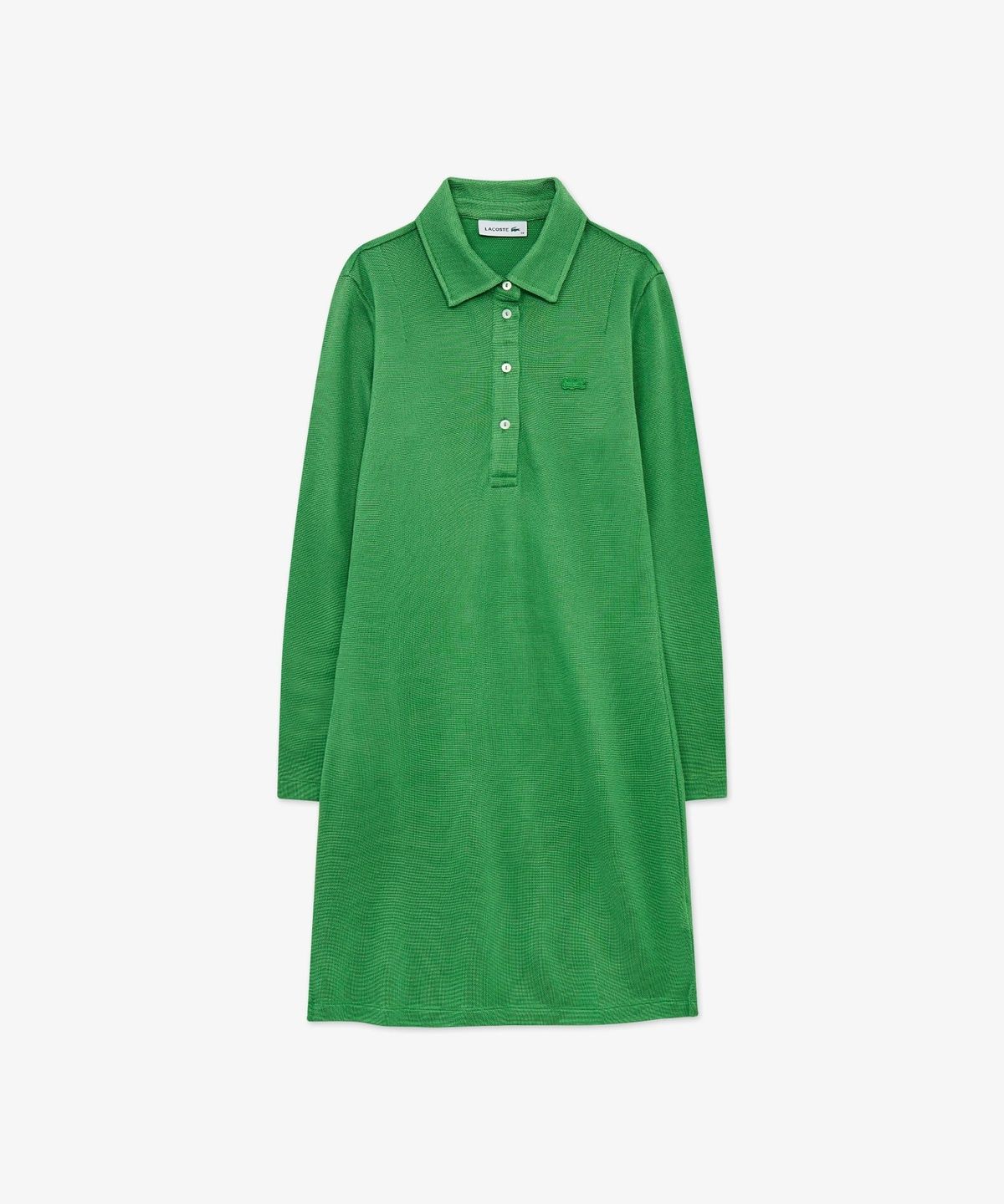 라코스테(LACOSTE) 여성 샤이니 피케 긴팔 원피스 EF9901-56G NPA