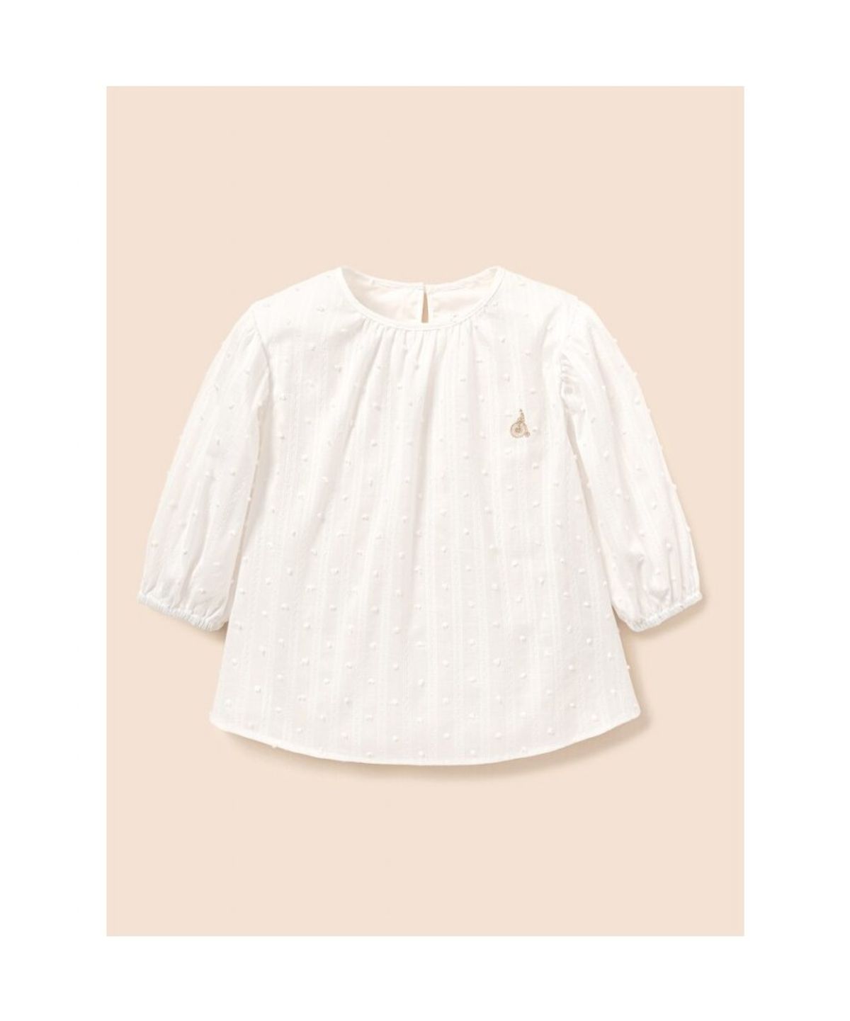 빈폴 키즈(BEANPOLE KIDS) [다리아송] 러블리 블라우스 & 스카프 세트 - 아이보리 (BI6465G900)