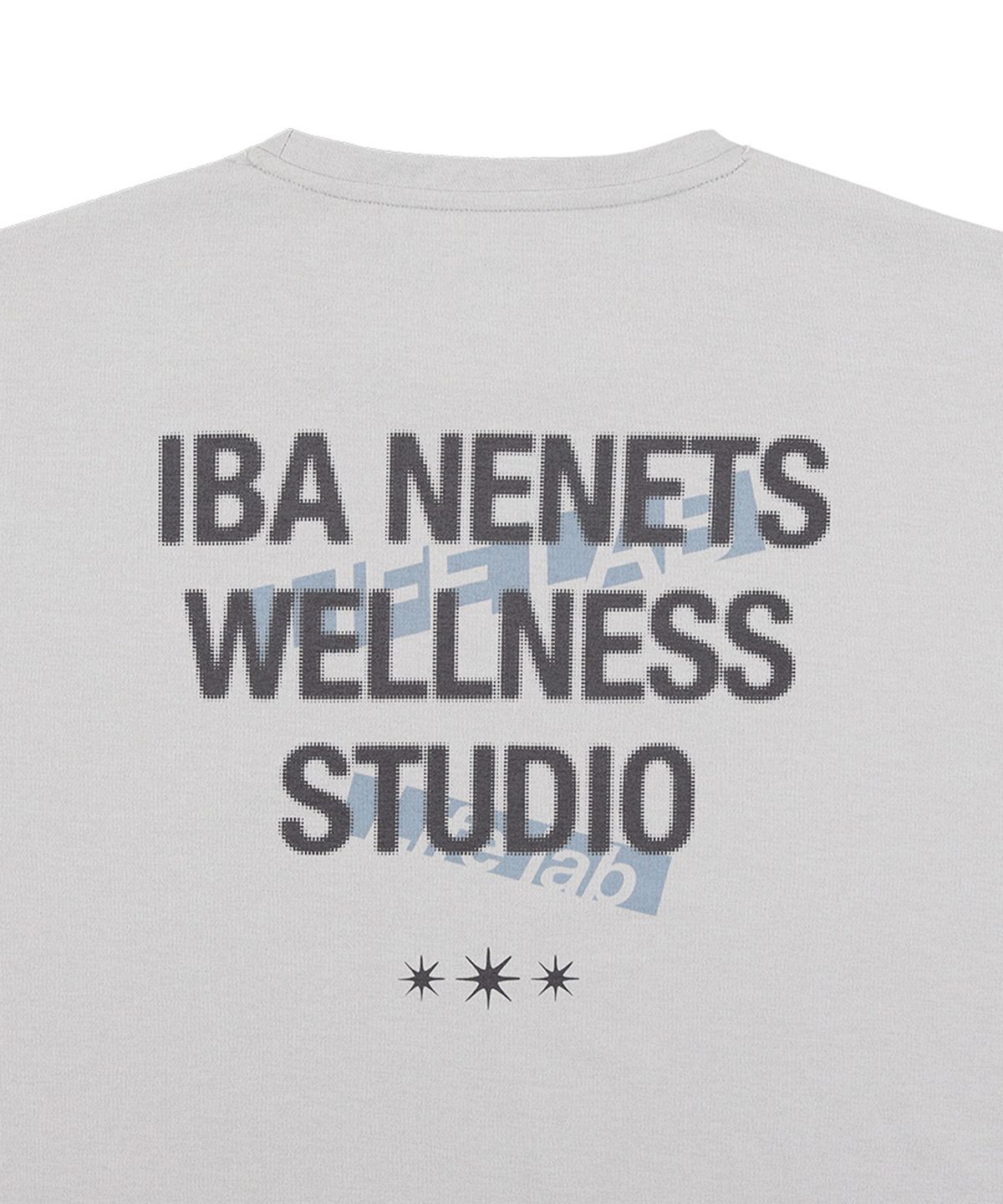 이바네네츠(IBA NENETS) 라이프 랩 반팔 티셔츠 - 그레이