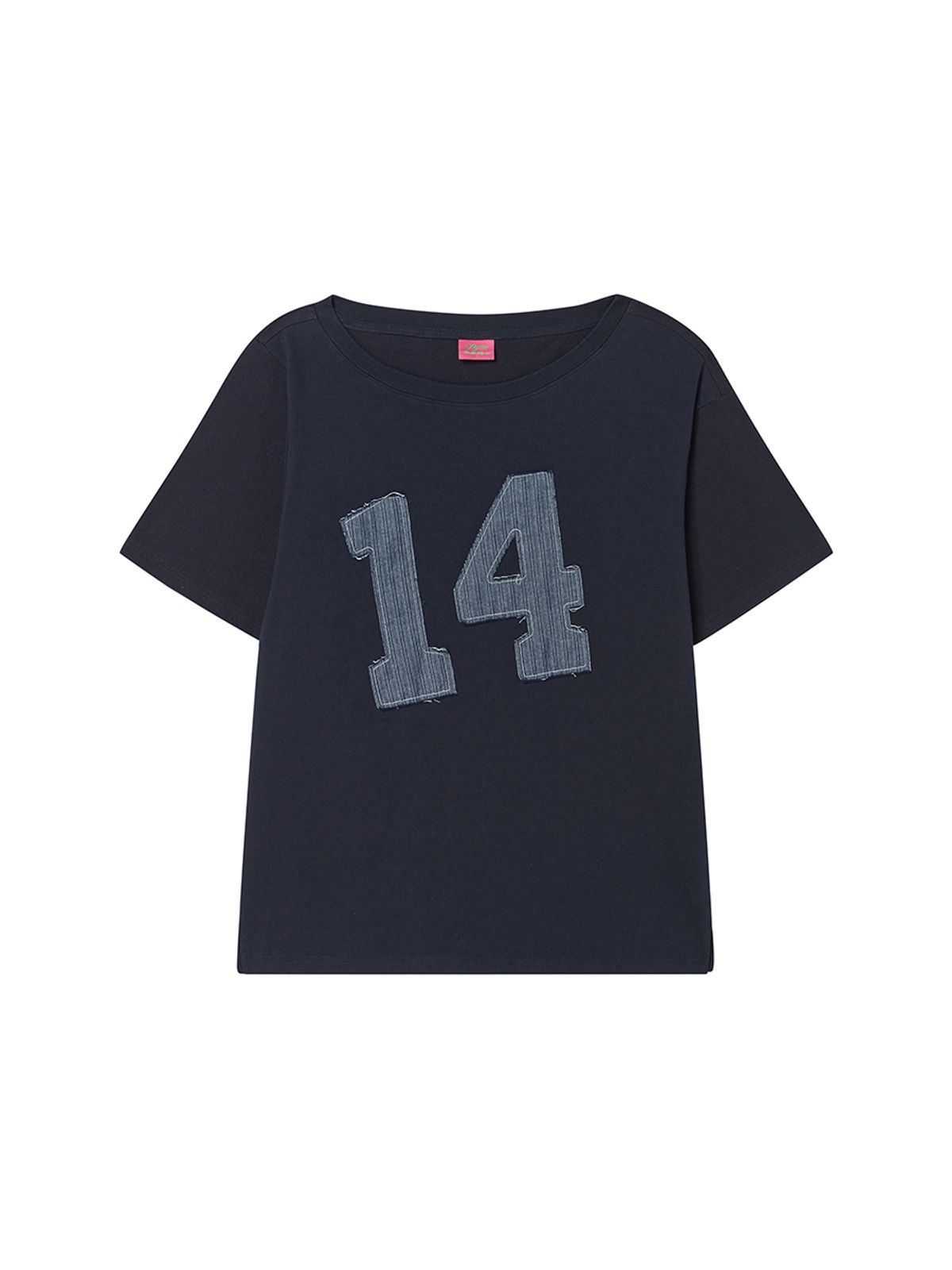 엔와이엑스엑스(NYXX) 14 DENIM OFF SHOULDER TEE NAVY