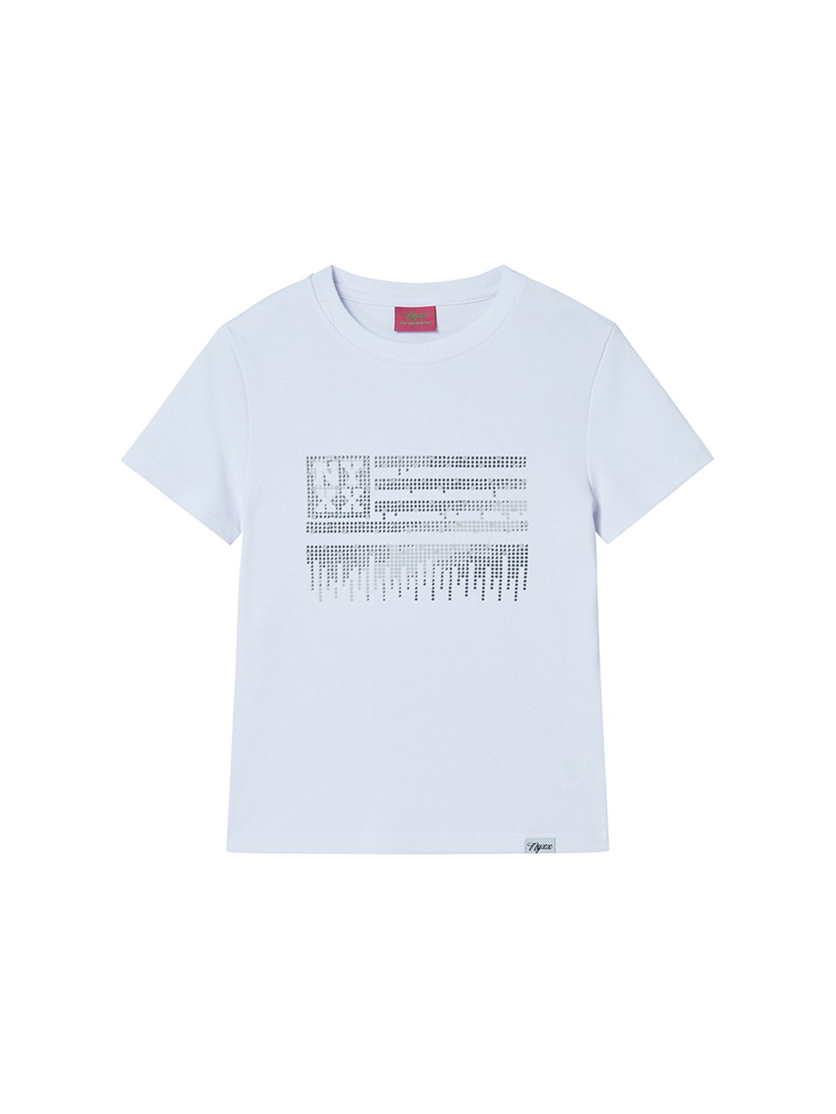 엔와이엑스엑스(NYXX) METAL NYX FLAG TEE WHITE