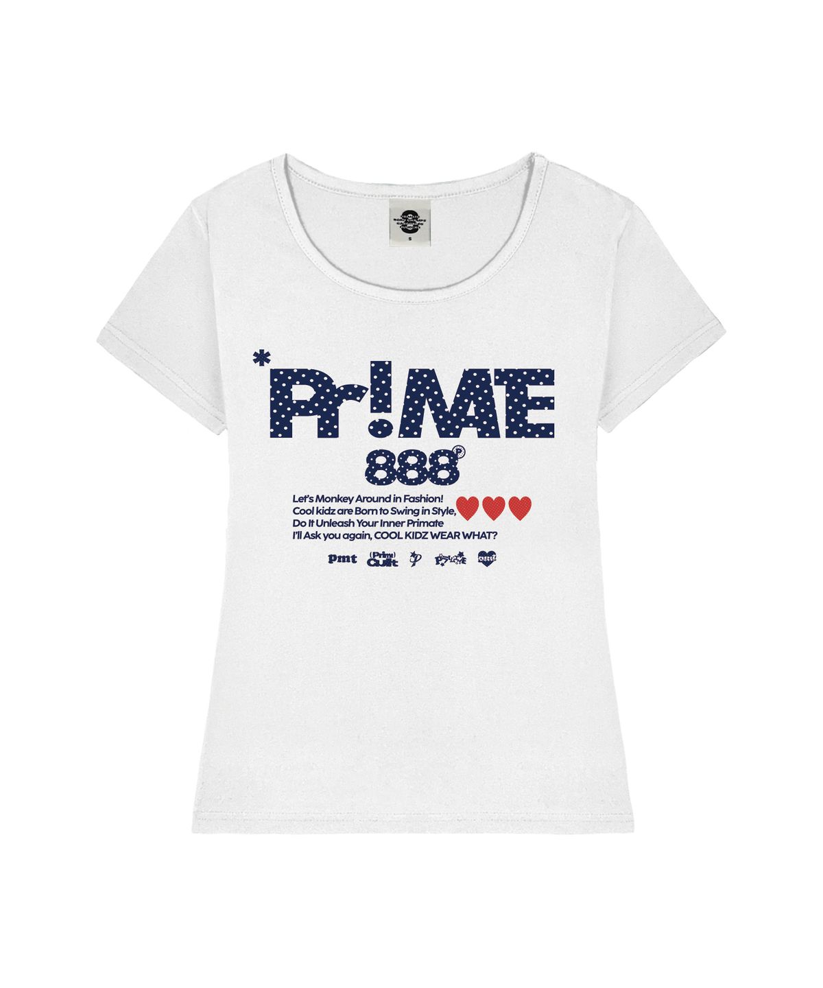 프라임에이트(PRIMATE) RALLY 여성 U넥 슬림핏 반팔티셔츠 6 COLORS