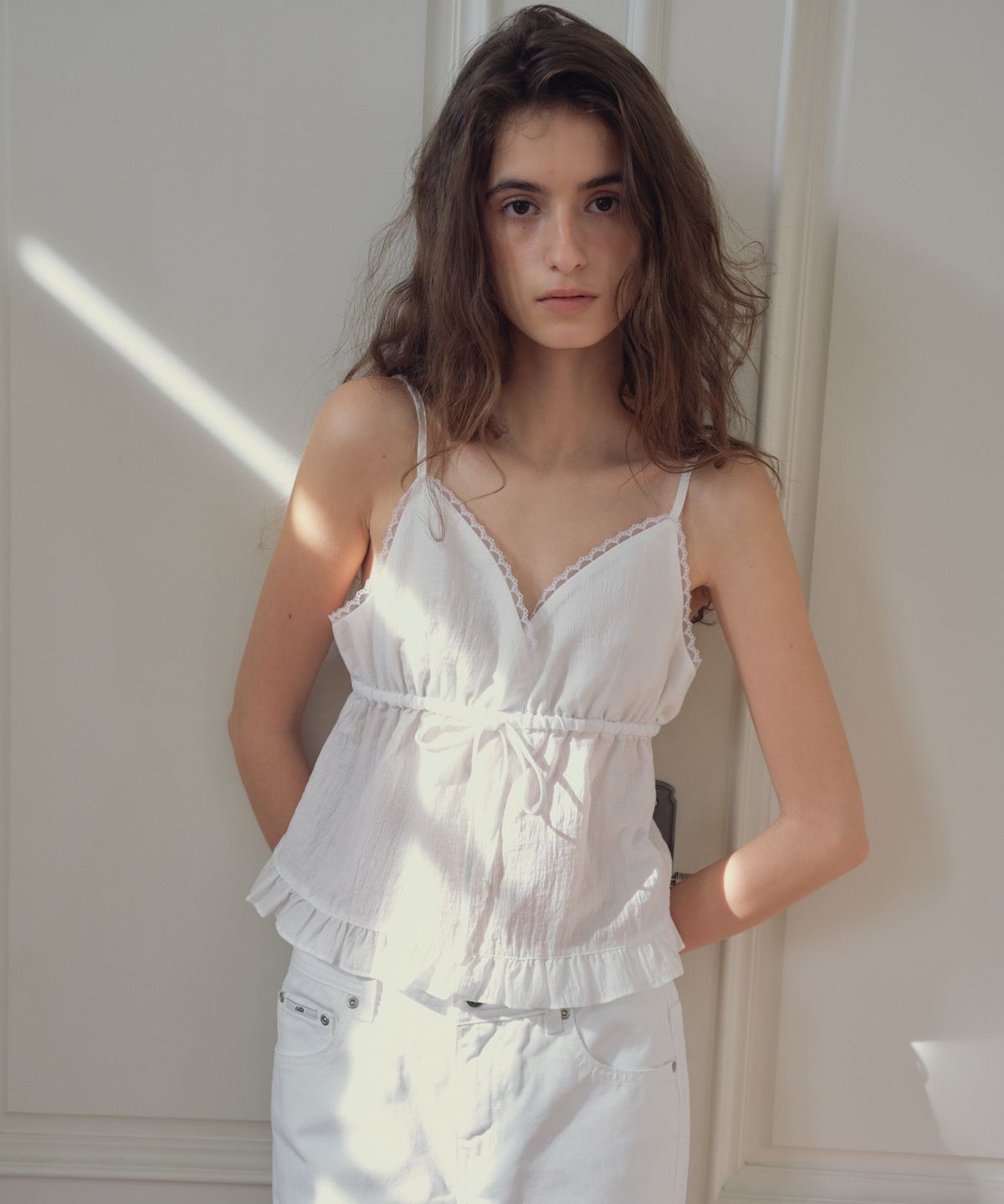 씨타(CITTA) Lace Point Sleeveless_CTT3020(White)