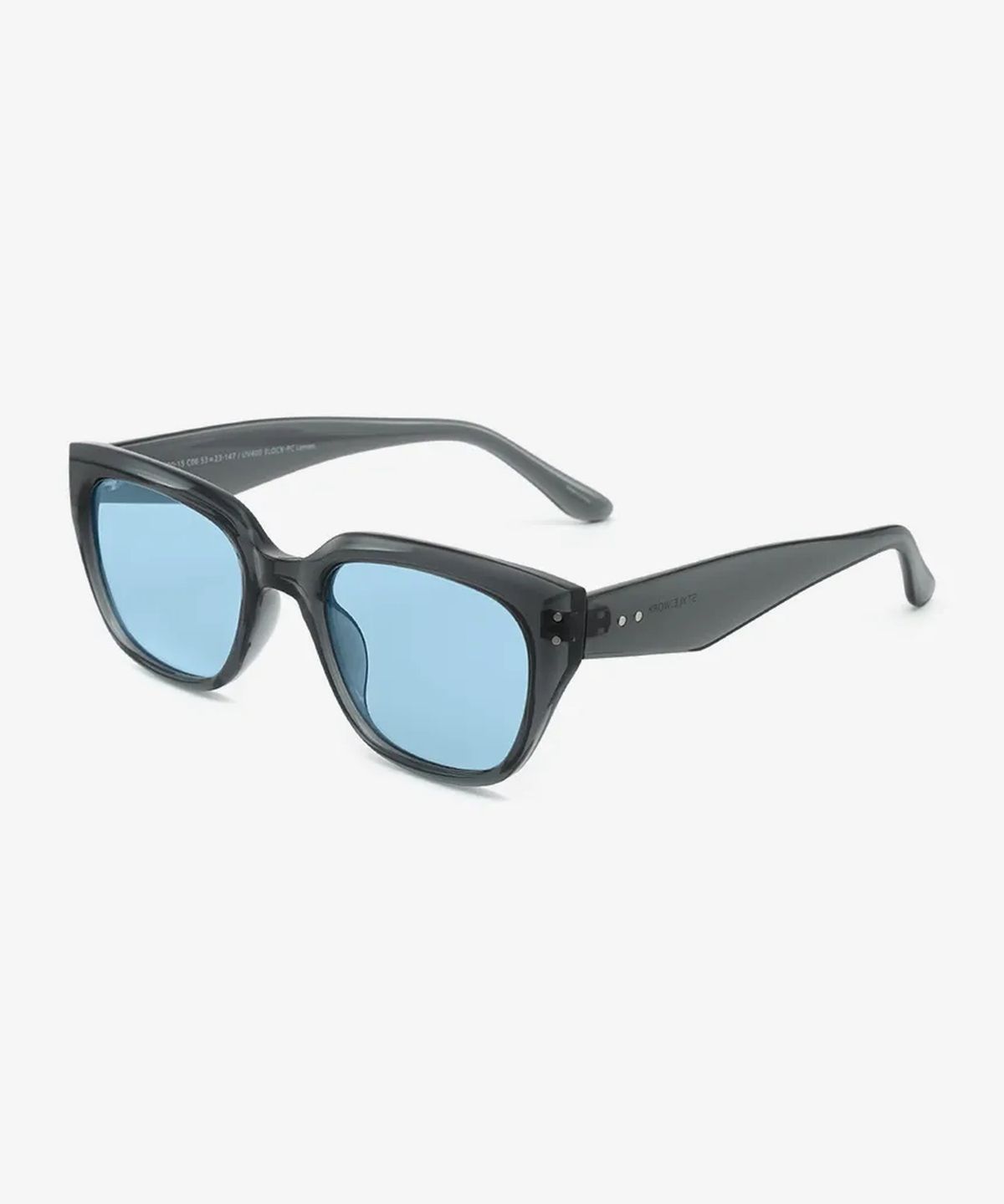 스타일워크(STYLEWORK) 블루 틴트 STYLE WORK TR90-15 C6 스타일워크 선글라스
