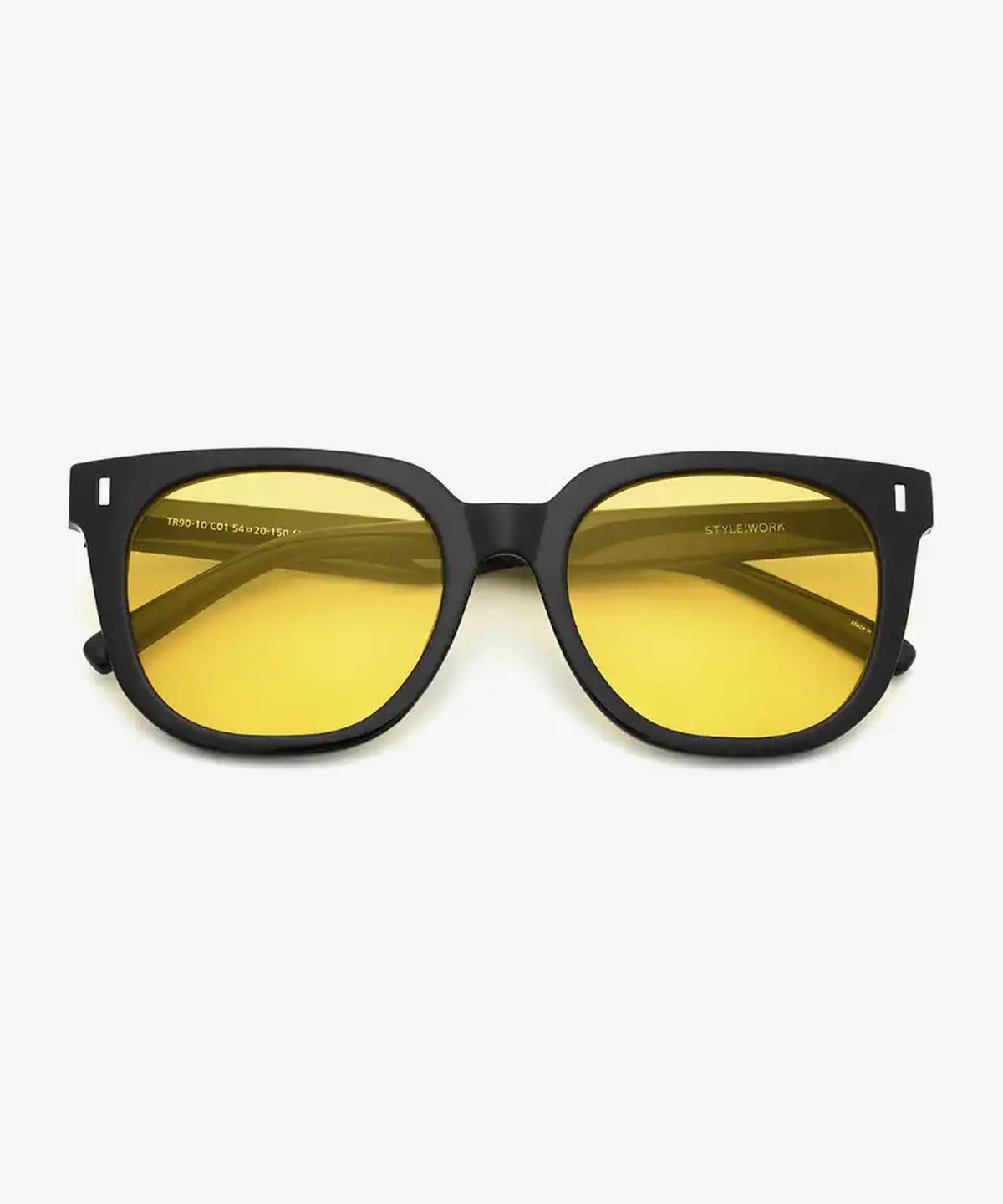 스타일워크(STYLEWORK) 옐로우 틴트 STYLE WORK TR90-10 C1_YE 스타일워크 선글라스