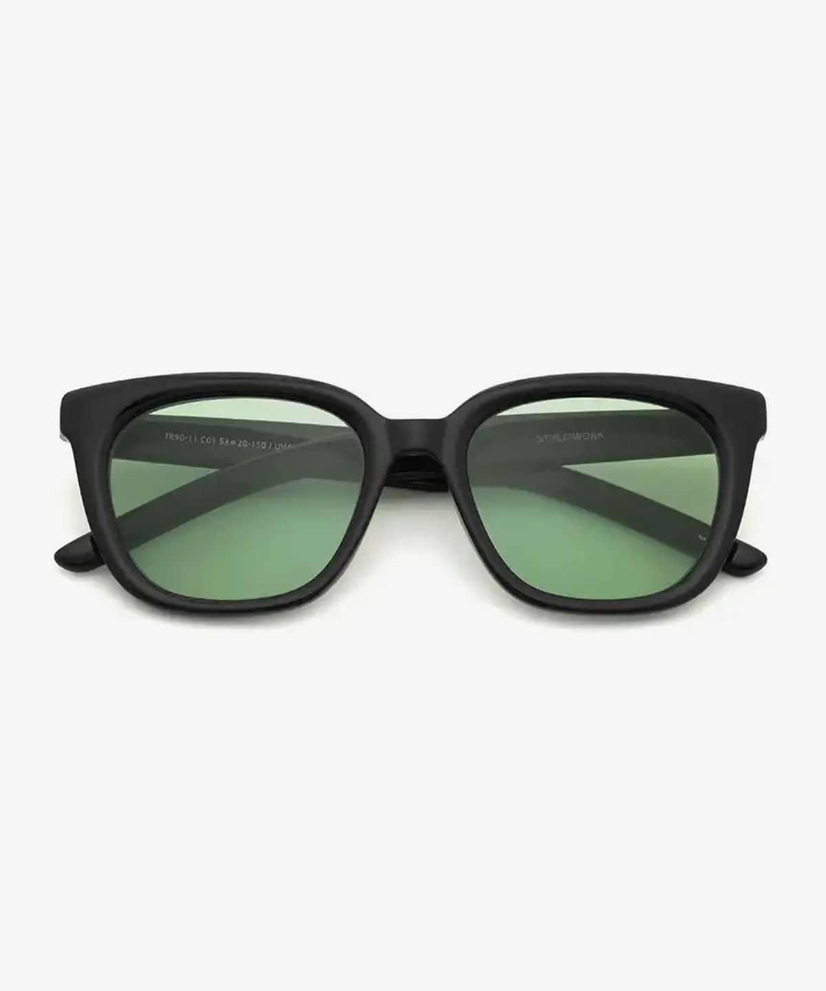 스타일워크(STYLEWORK) 그린 틴트 STYLE WORK TR90-11 C1_GR 스타일워크 선글라스