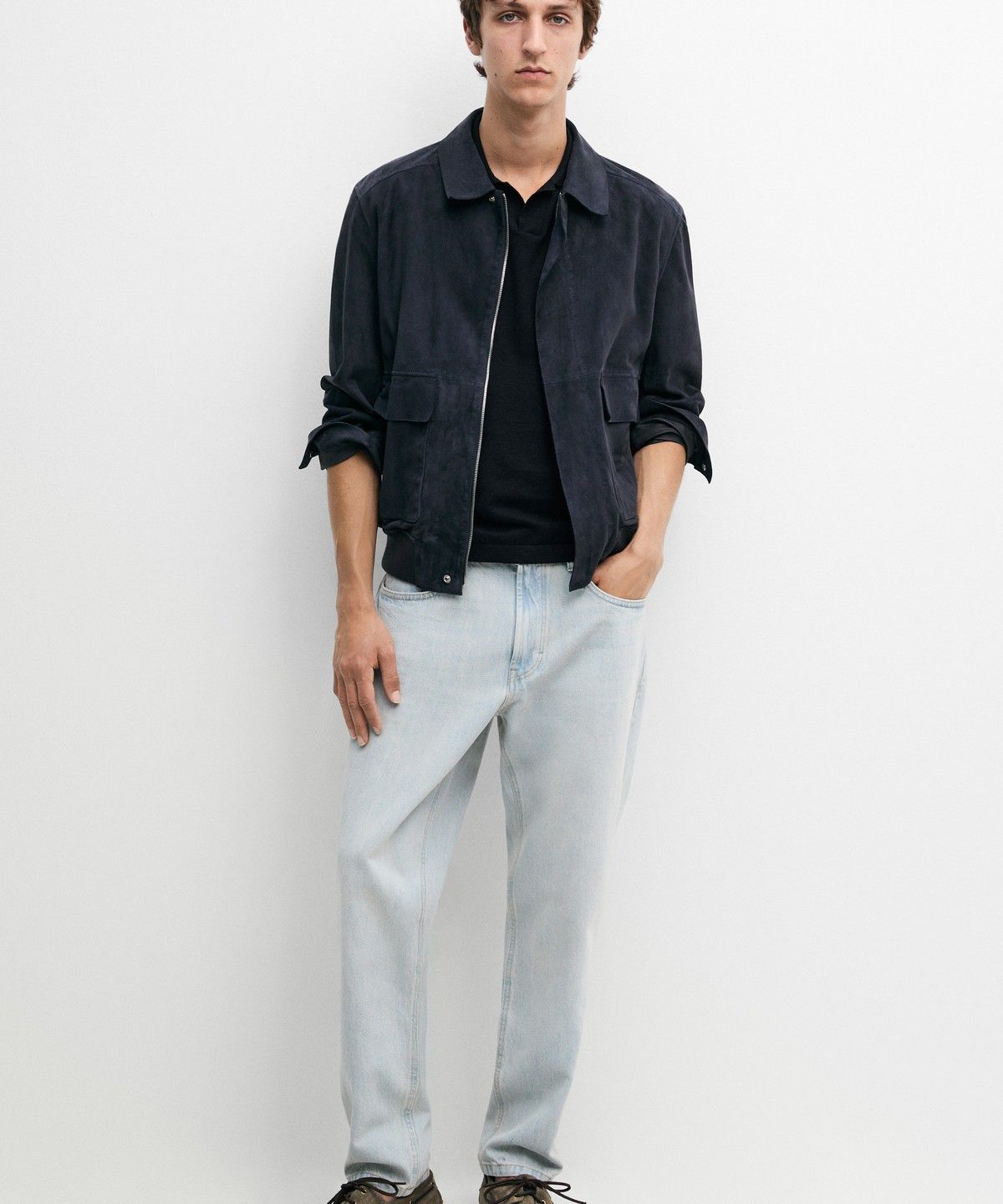 마시모두띠(MASSIMO DUTTI) 슬림 크롭핏 진