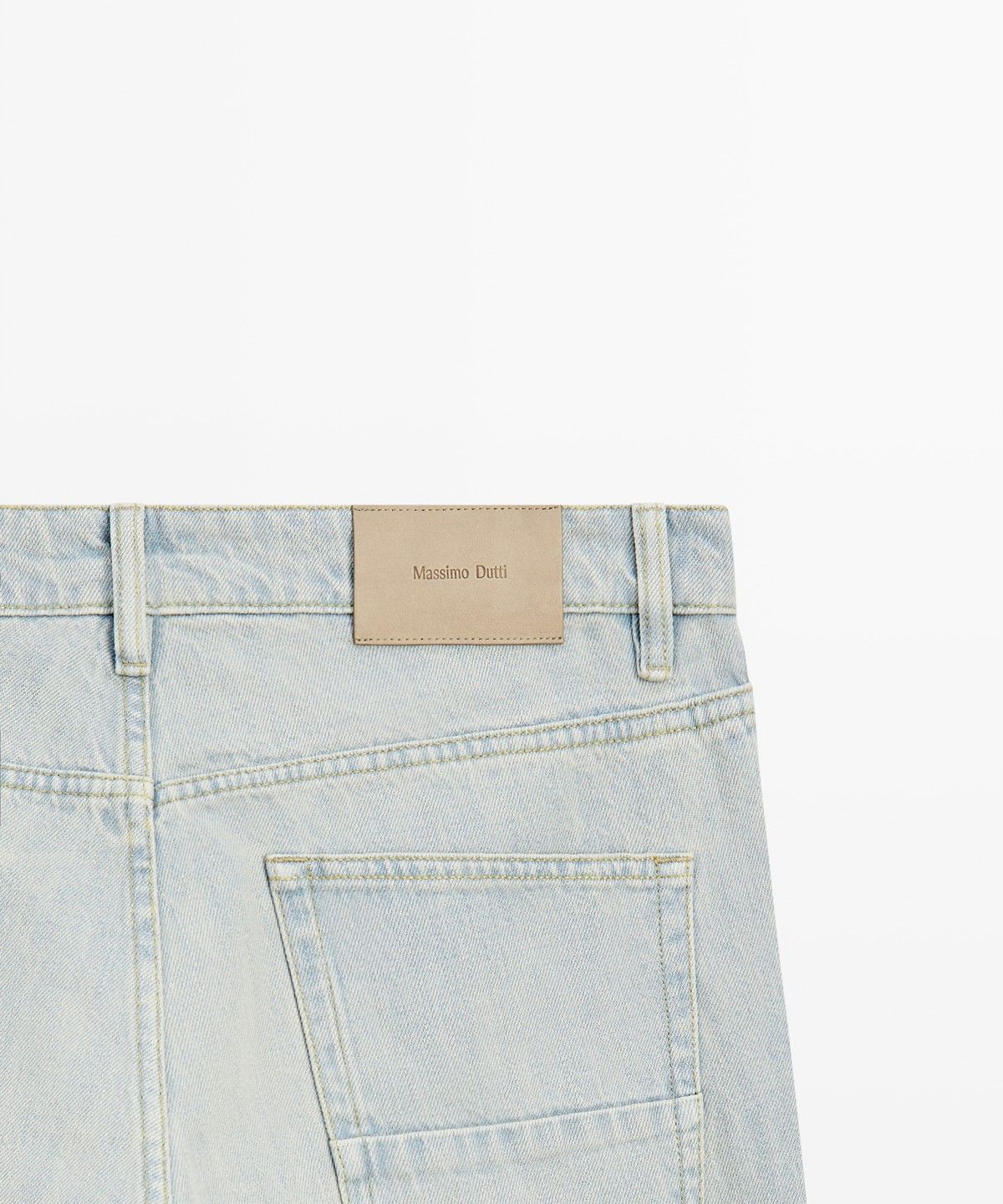 마시모두띠(MASSIMO DUTTI) 슬림 크롭핏 진