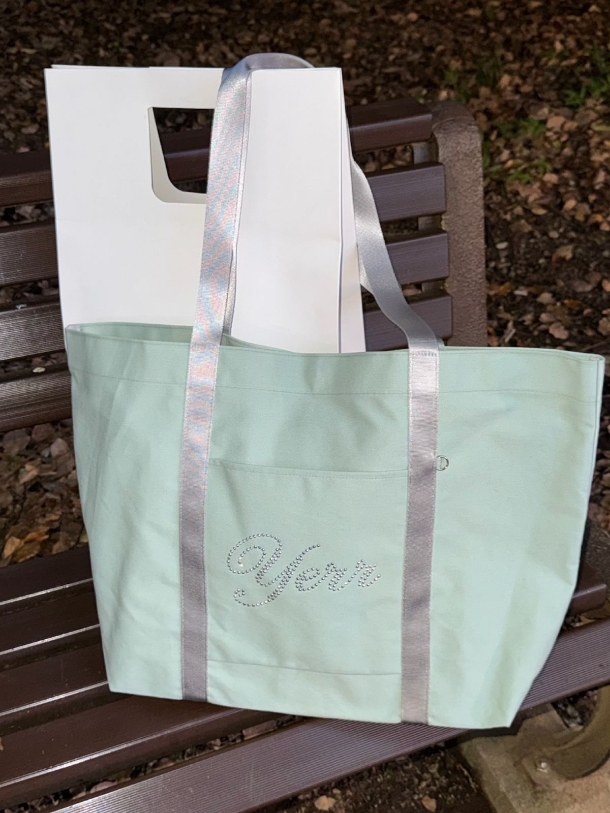 아이세이예르(ISAYYERR) Yerr Cotton Bag (mint)