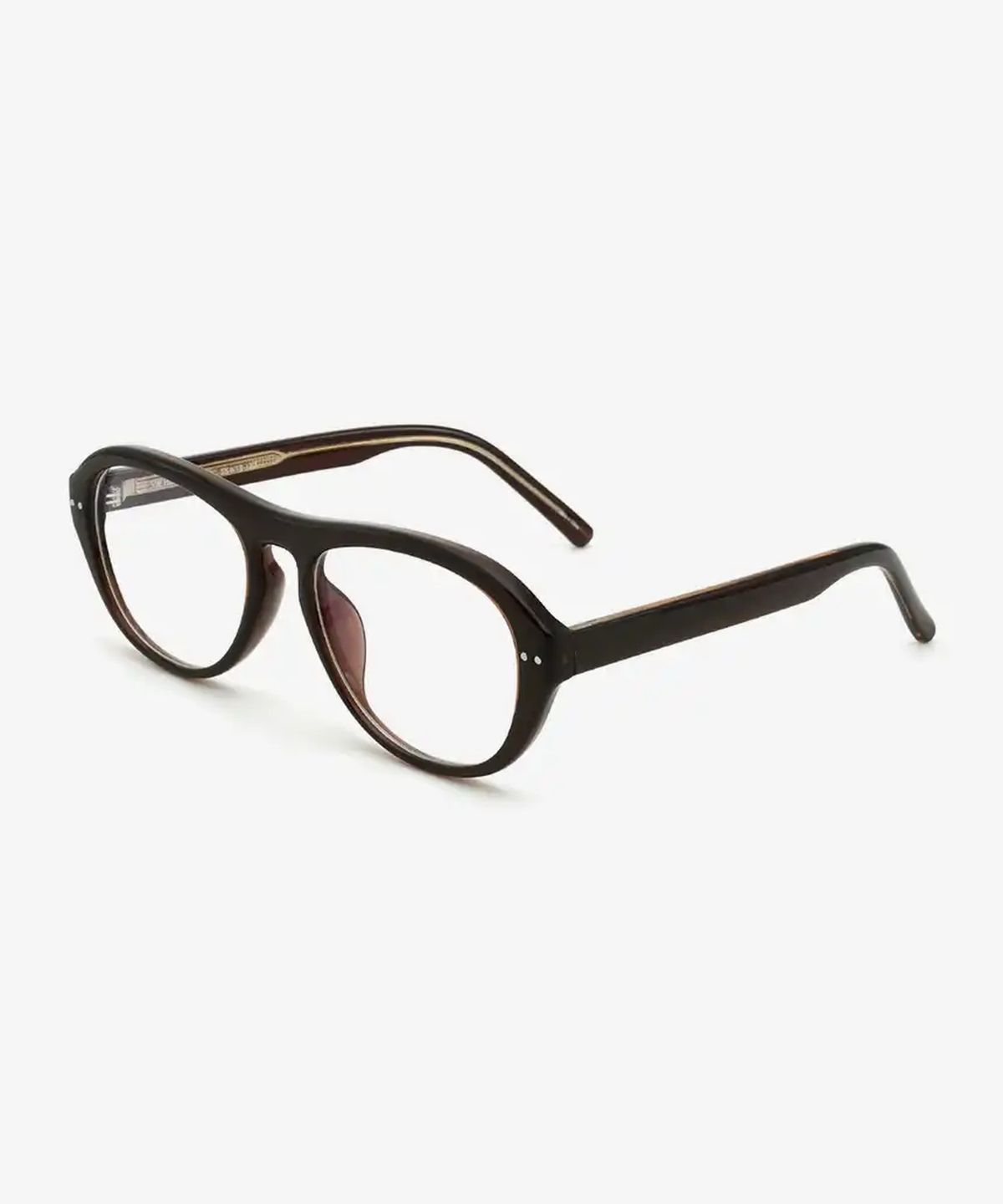 스타일워크(STYLEWORK) 브라운 SW HORN 05 LBR 스타일워크 안경테