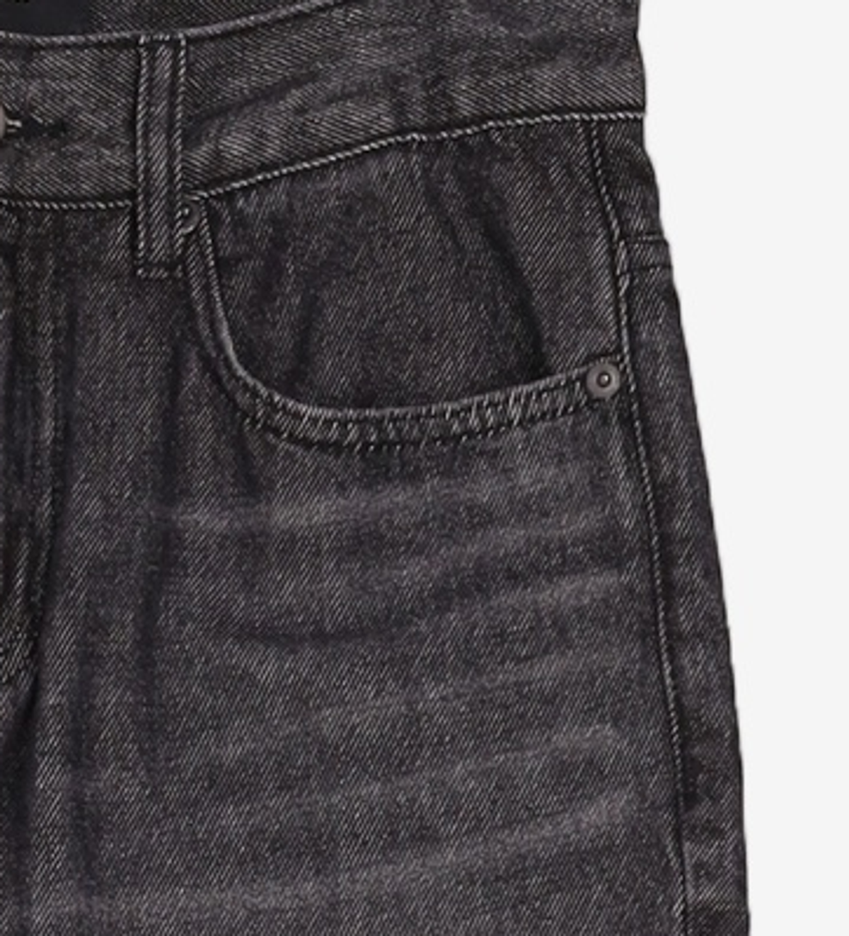 페이탈리즘(FATALISM) #0215 Melt black straight fit 44
