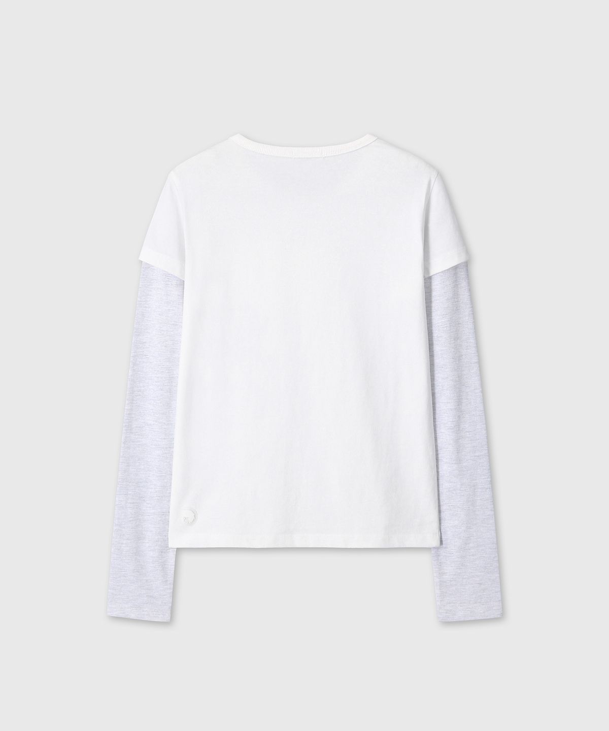 미유키(MIUKI) Miyu Layered Long Sleeve (White)