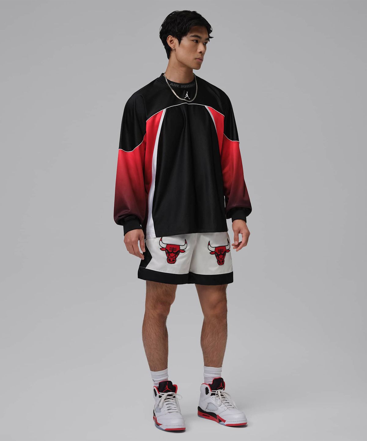 나이키(NIKE) 조던 플라이트 클럽 저지 M - 블랙:화이트 / IF1898-010