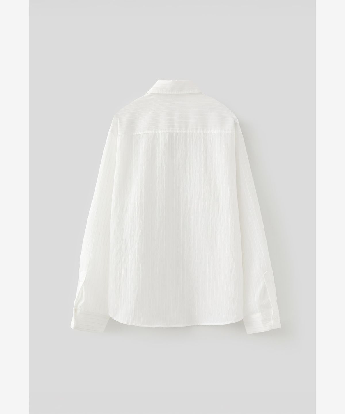 로우넬라인(LOW NELLINE) O’ER ST OVERSIZED-FIT SHIRT_WHITE