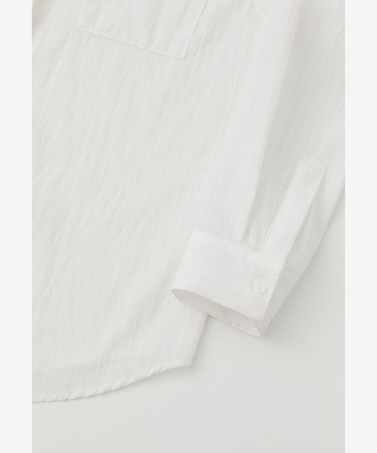 로우넬라인(LOW NELLINE) O’ER ST OVERSIZED-FIT SHIRT_WHITE