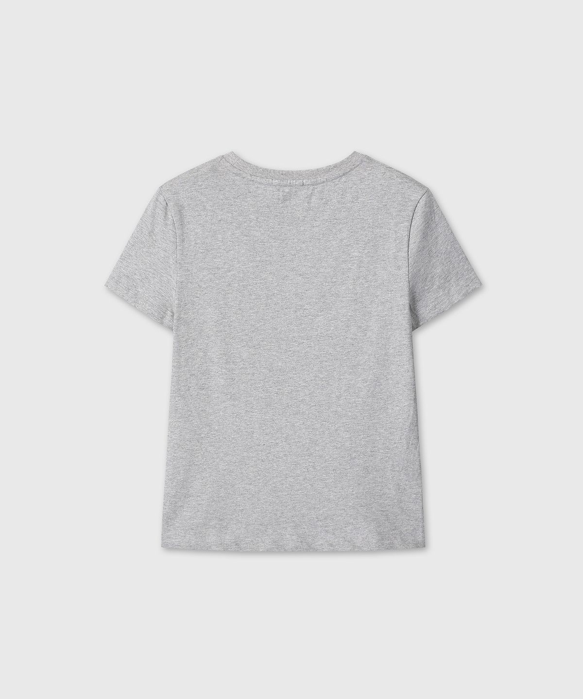 미유키(MIUKI) Reshiito Basic Tee (Melange Gray / Slim)