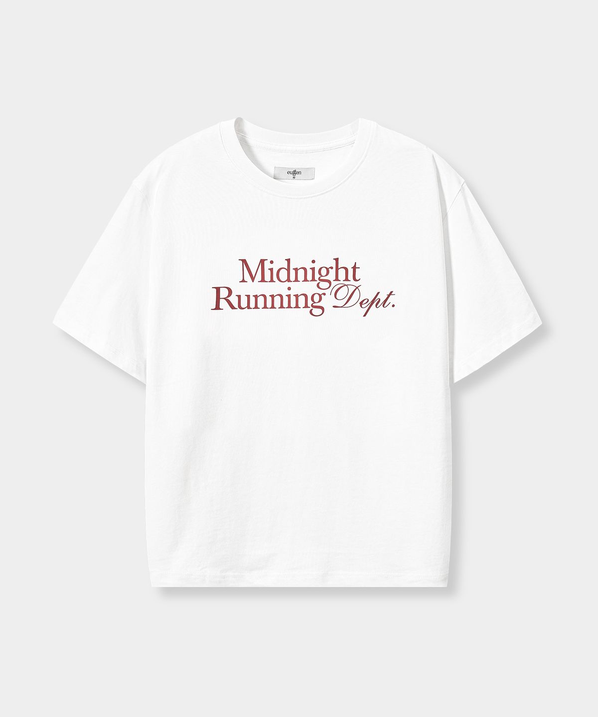 유젠(EUGGEN) [크롭/오버핏] Midnight 그래픽 반팔 티셔츠_3 COLOR