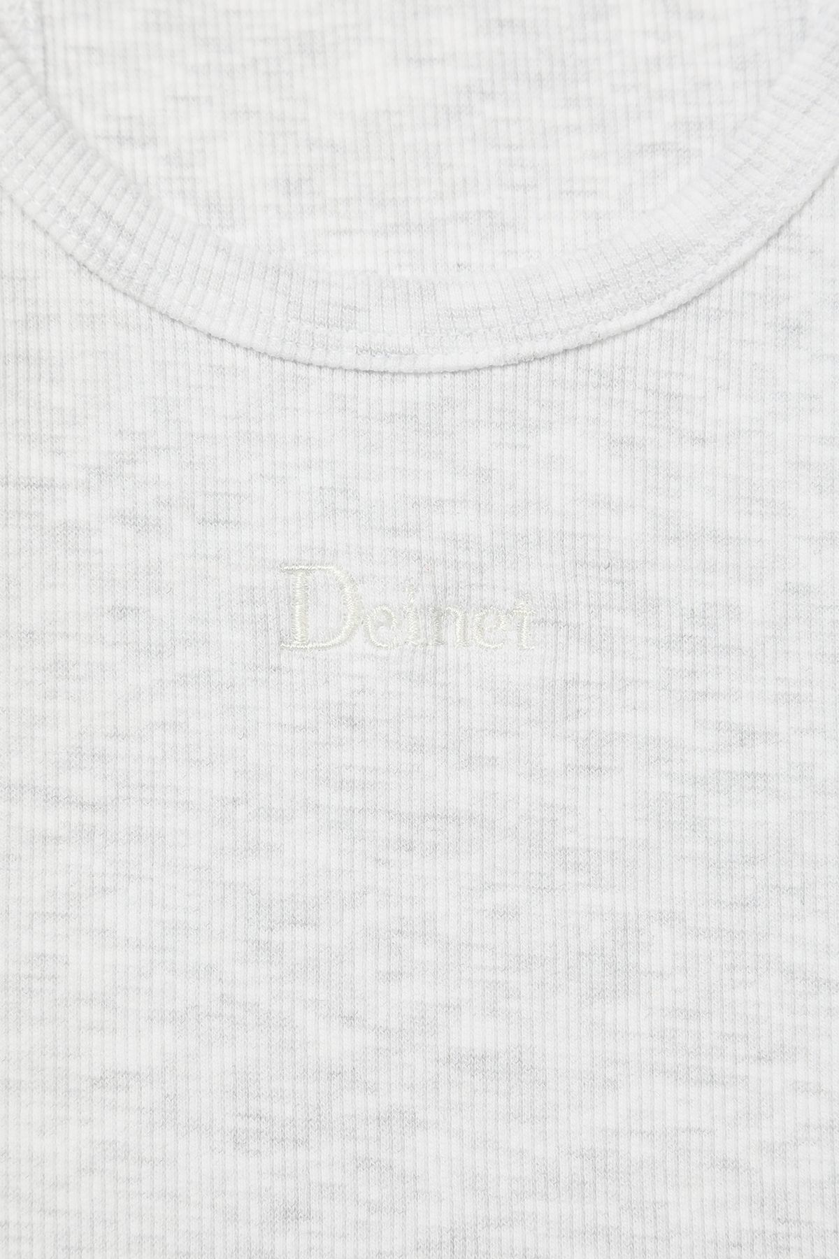 다이닛(DEINET) ARC SNAP TANK TOP IN LIGHT GREY