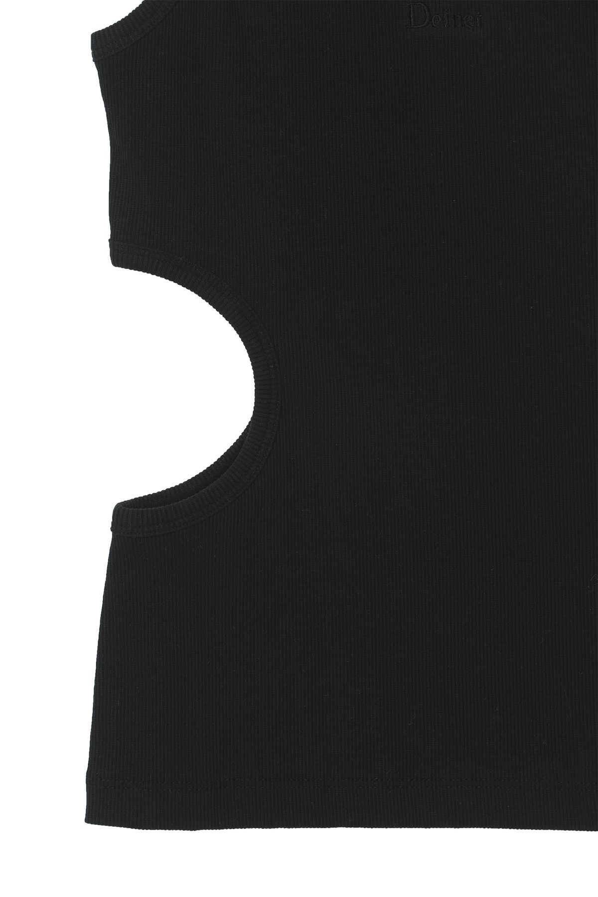 다이닛(DEINET) ARC SNAP TANK TOP IN BLACK