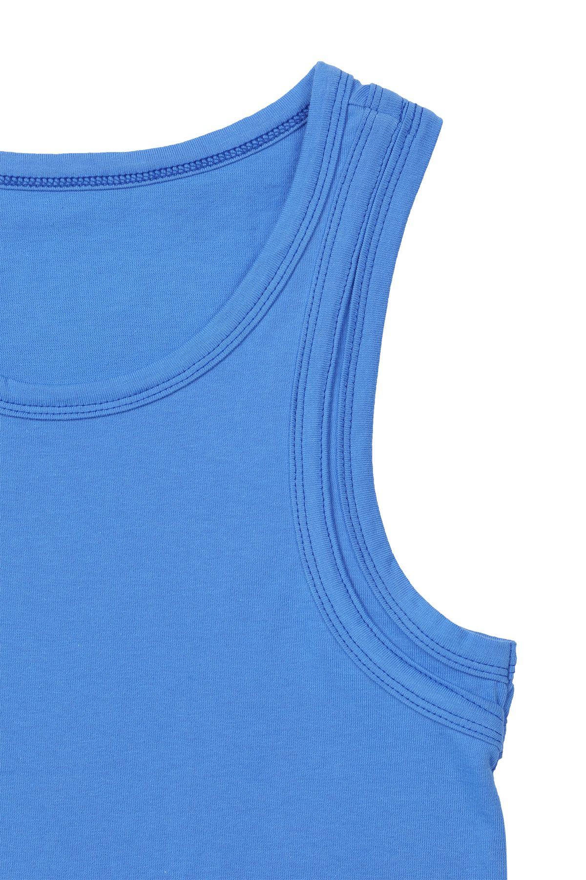 다이닛(DEINET) LAYERED SLEEVELESS IN BLUE