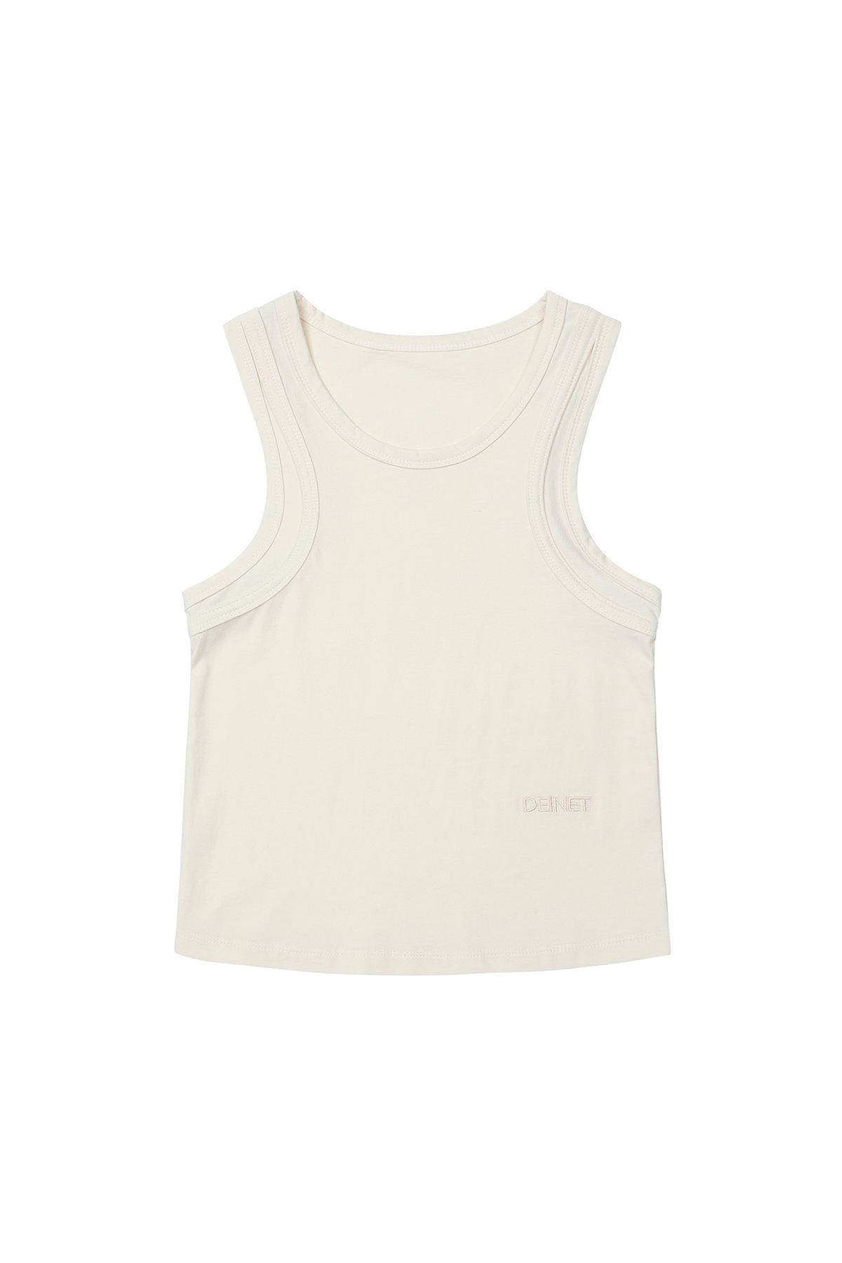 다이닛(DEINET) LAYERED SLEEVELESS IN IVORY