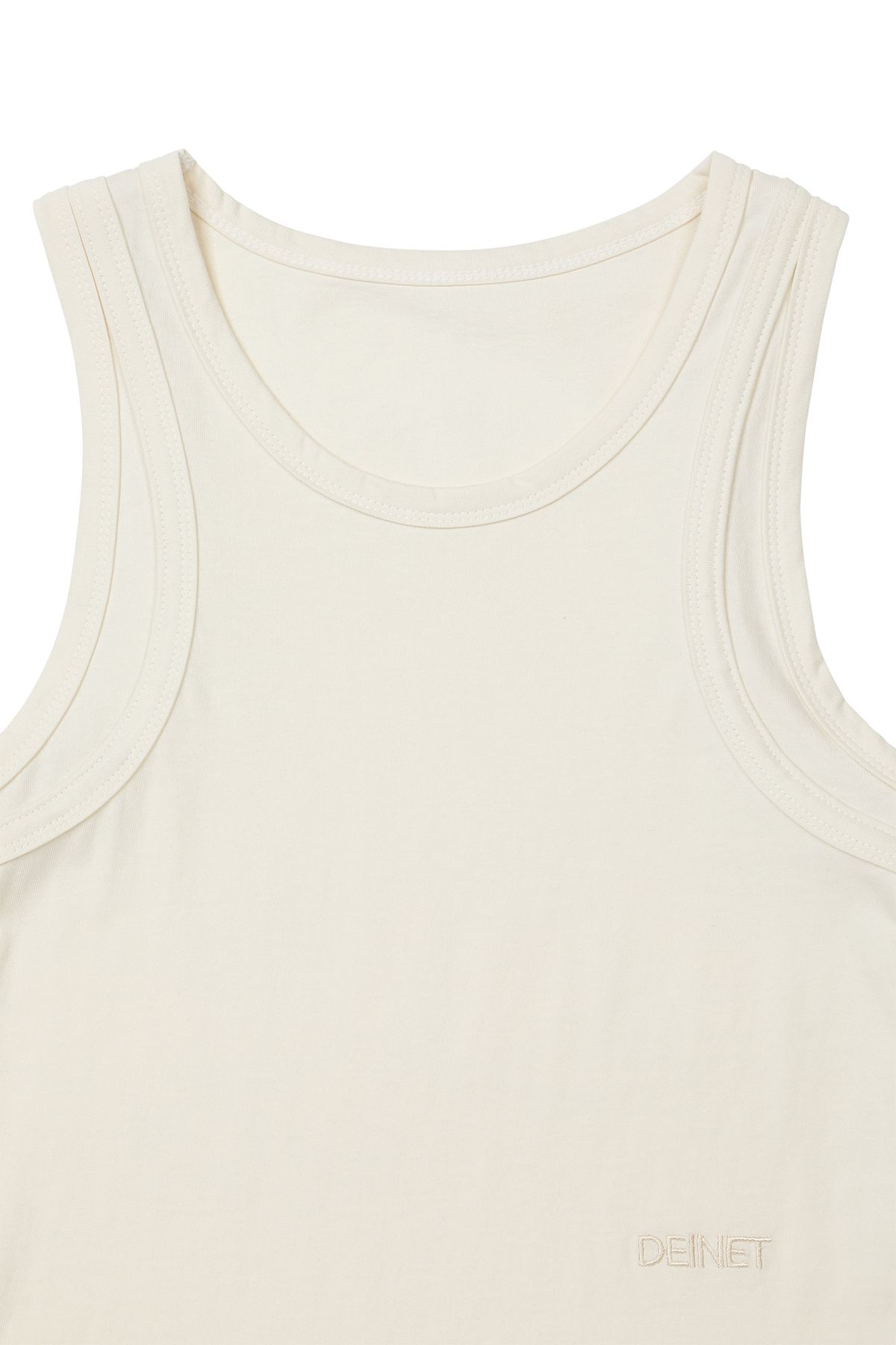 다이닛(DEINET) LAYERED SLEEVELESS IN IVORY