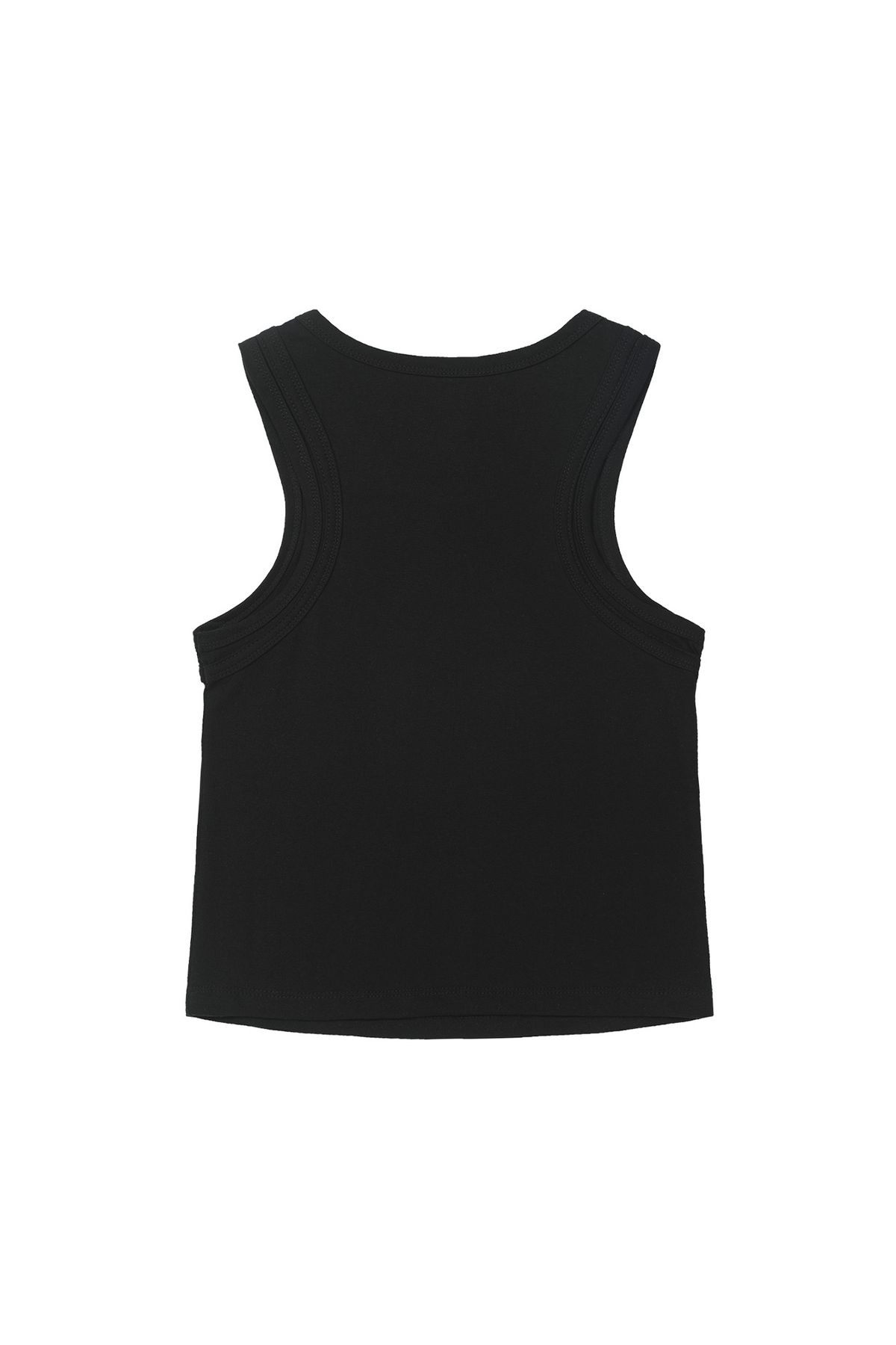 다이닛(DEINET) LAYERED SLEEVELESS IN BLACK