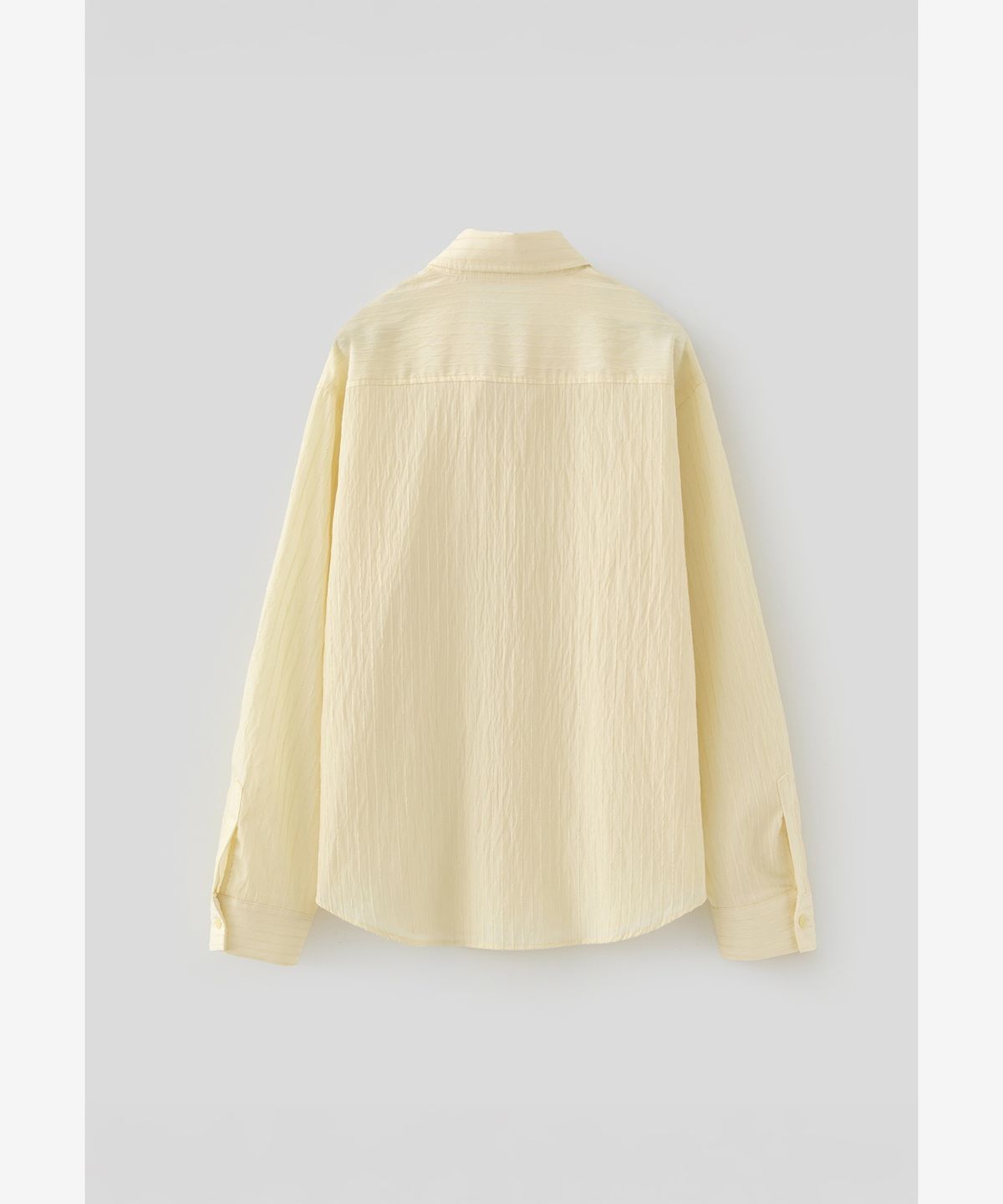 로우넬라인(LOW NELLINE) O’ER ST OVERSIZED-FIT SHIRT_YELLOW