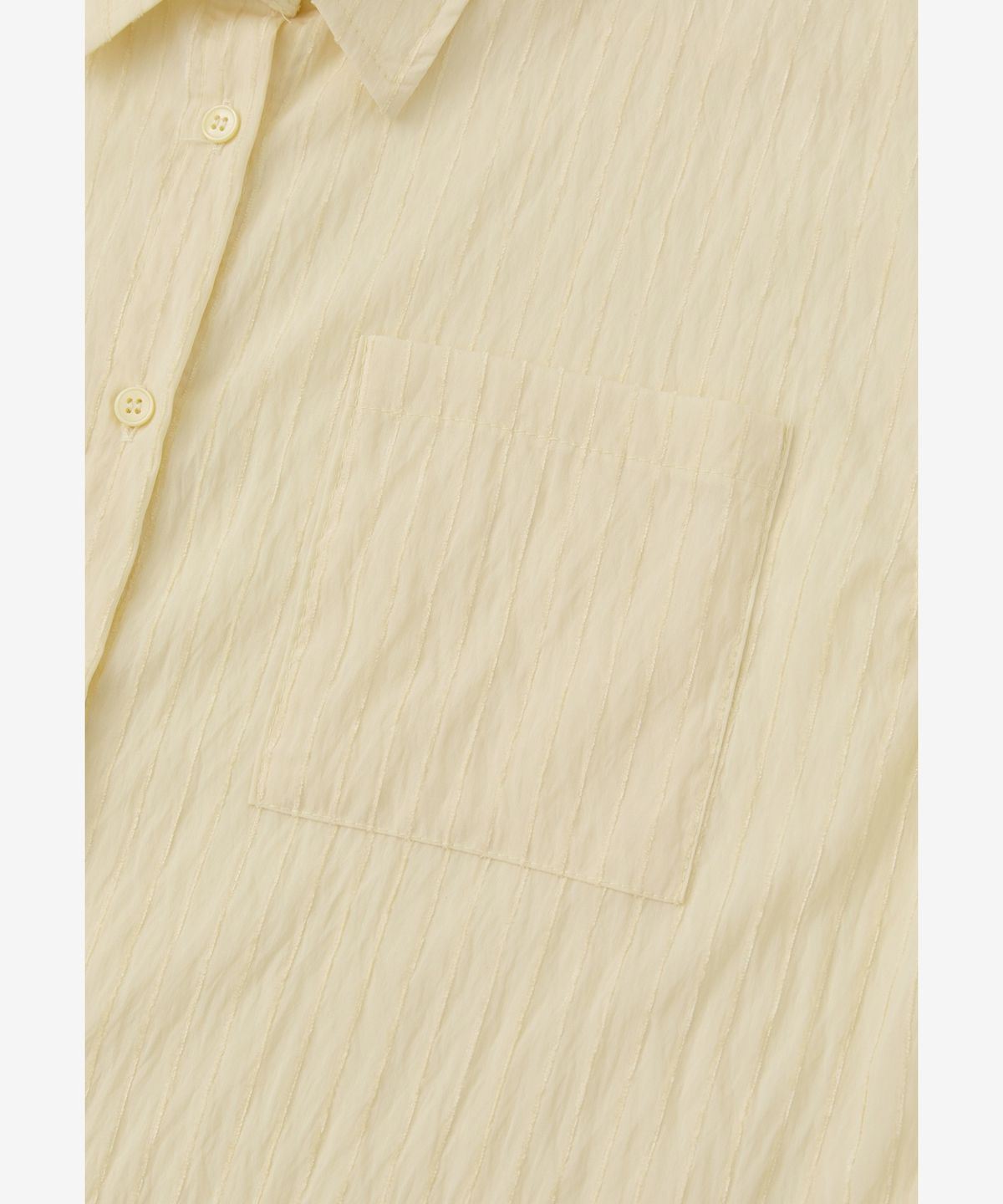 로우넬라인(LOW NELLINE) O’ER ST OVERSIZED-FIT SHIRT_YELLOW