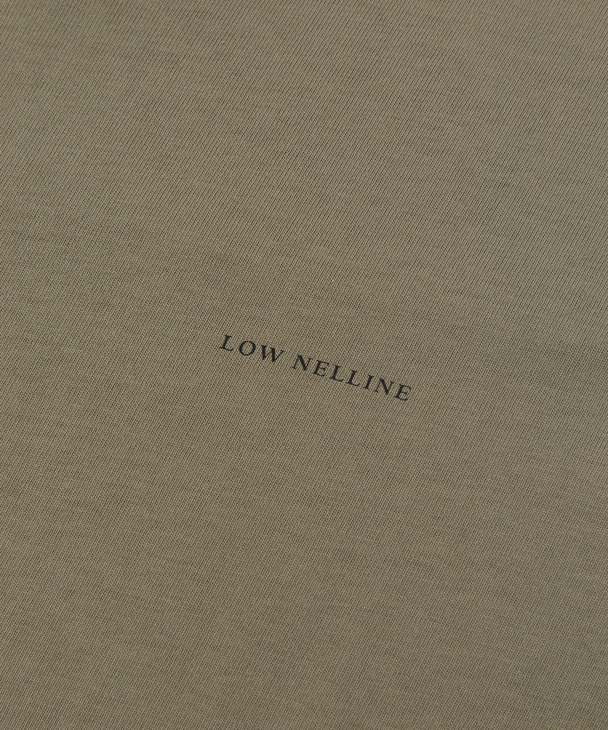 로우넬라인(LOW NELLINE) NORTON HEAVY COTTON OVERSIZED T-SHIRT_KHAKI
