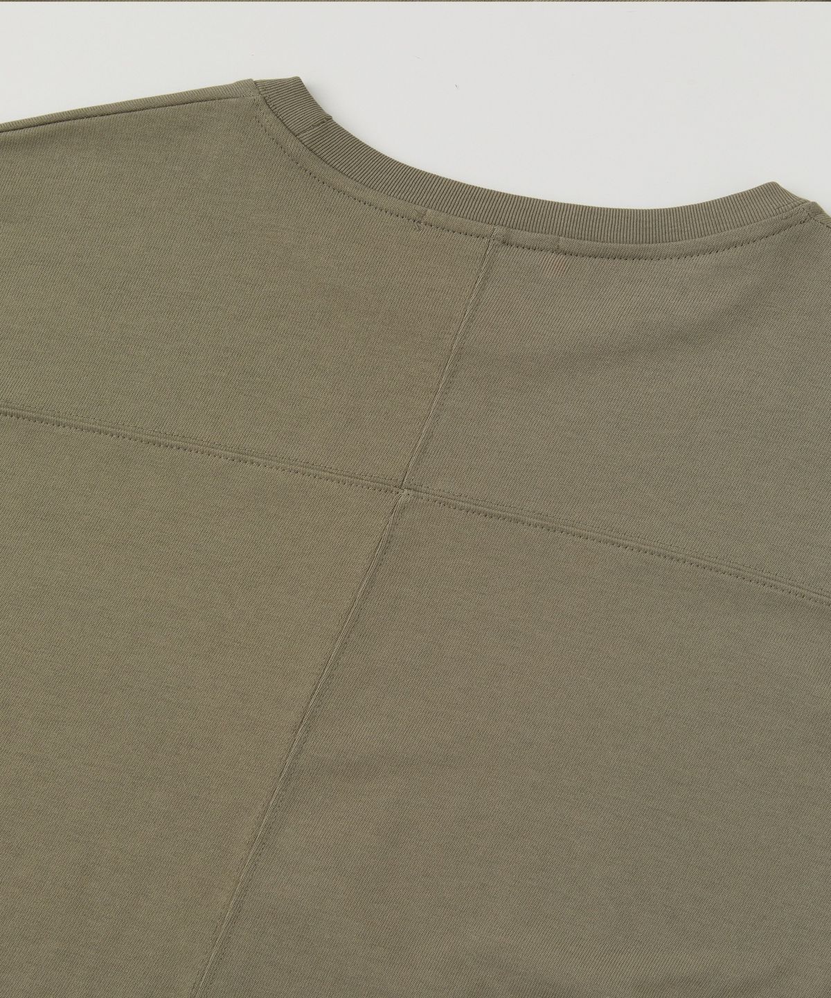로우넬라인(LOW NELLINE) NORTON HEAVY COTTON OVERSIZED T-SHIRT_KHAKI