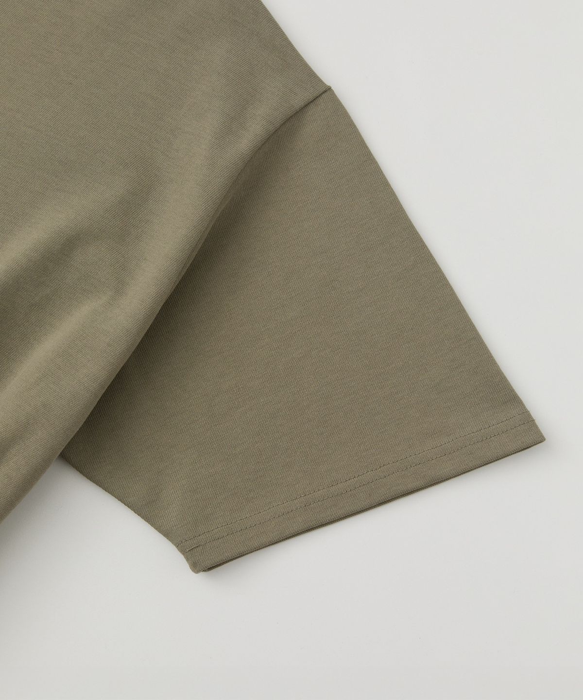 로우넬라인(LOW NELLINE) NORTON HEAVY COTTON OVERSIZED T-SHIRT_KHAKI