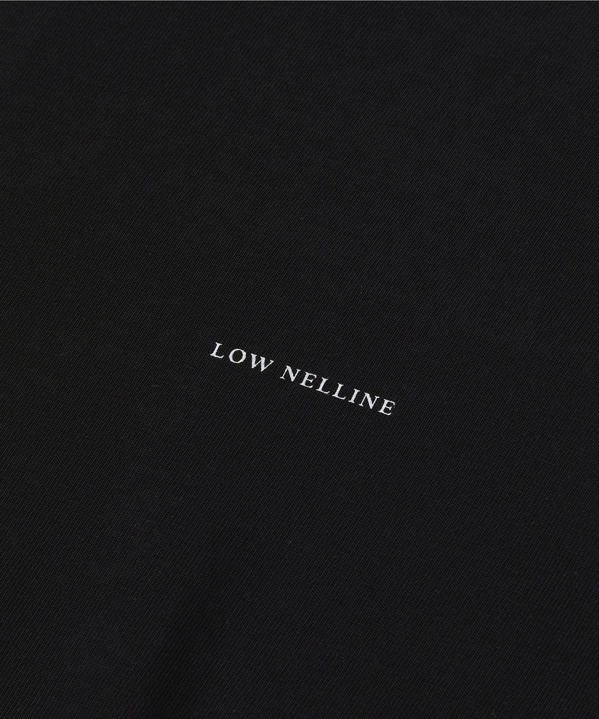 로우넬라인(LOW NELLINE) NORTON HEAVY COTTON OVERSIZED T-SHIRT_BLACK