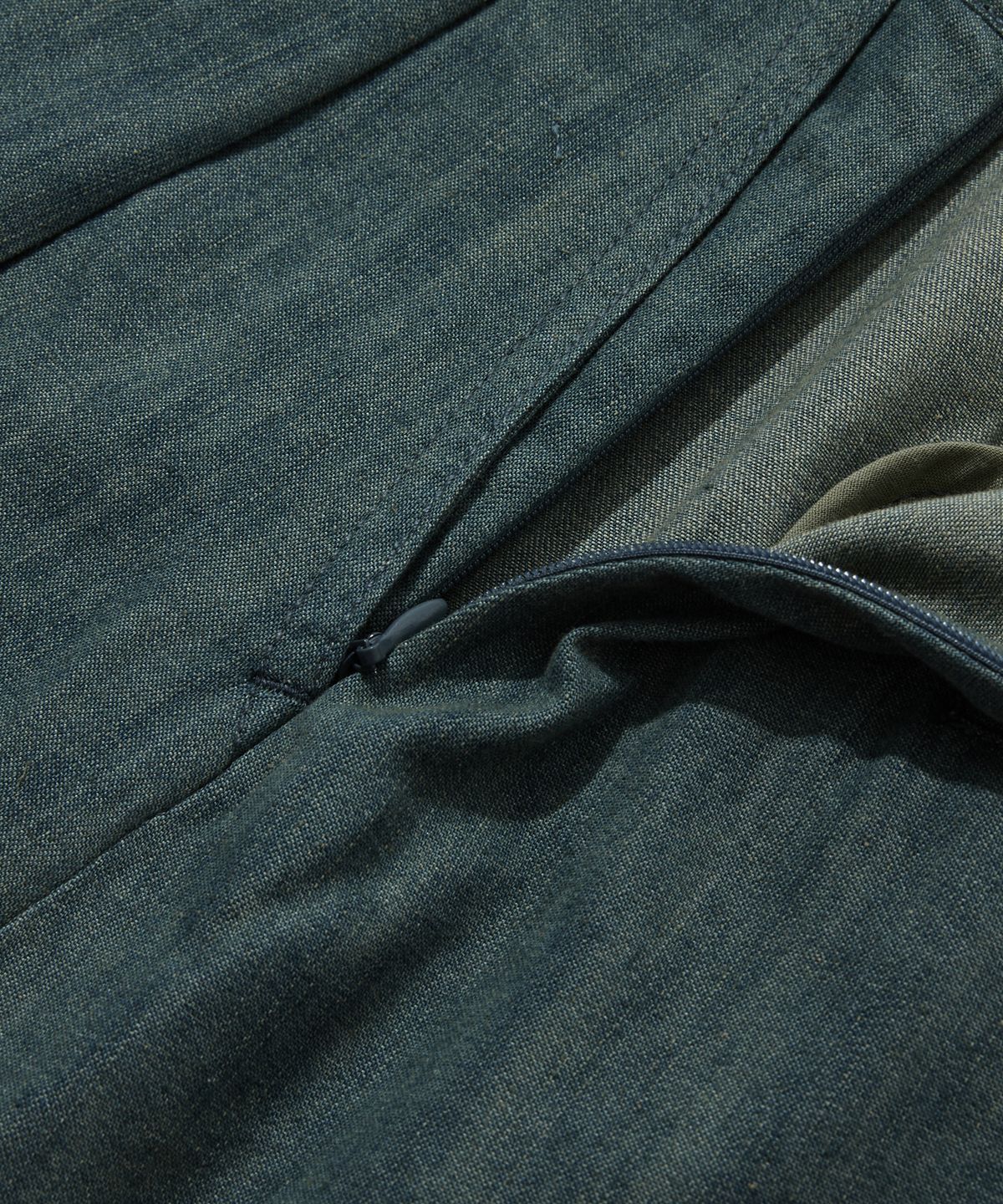 펜필드(PENFIELD) 레이저 커팅 엠브로이더리 스커트 스카이블루_FS2WS36F