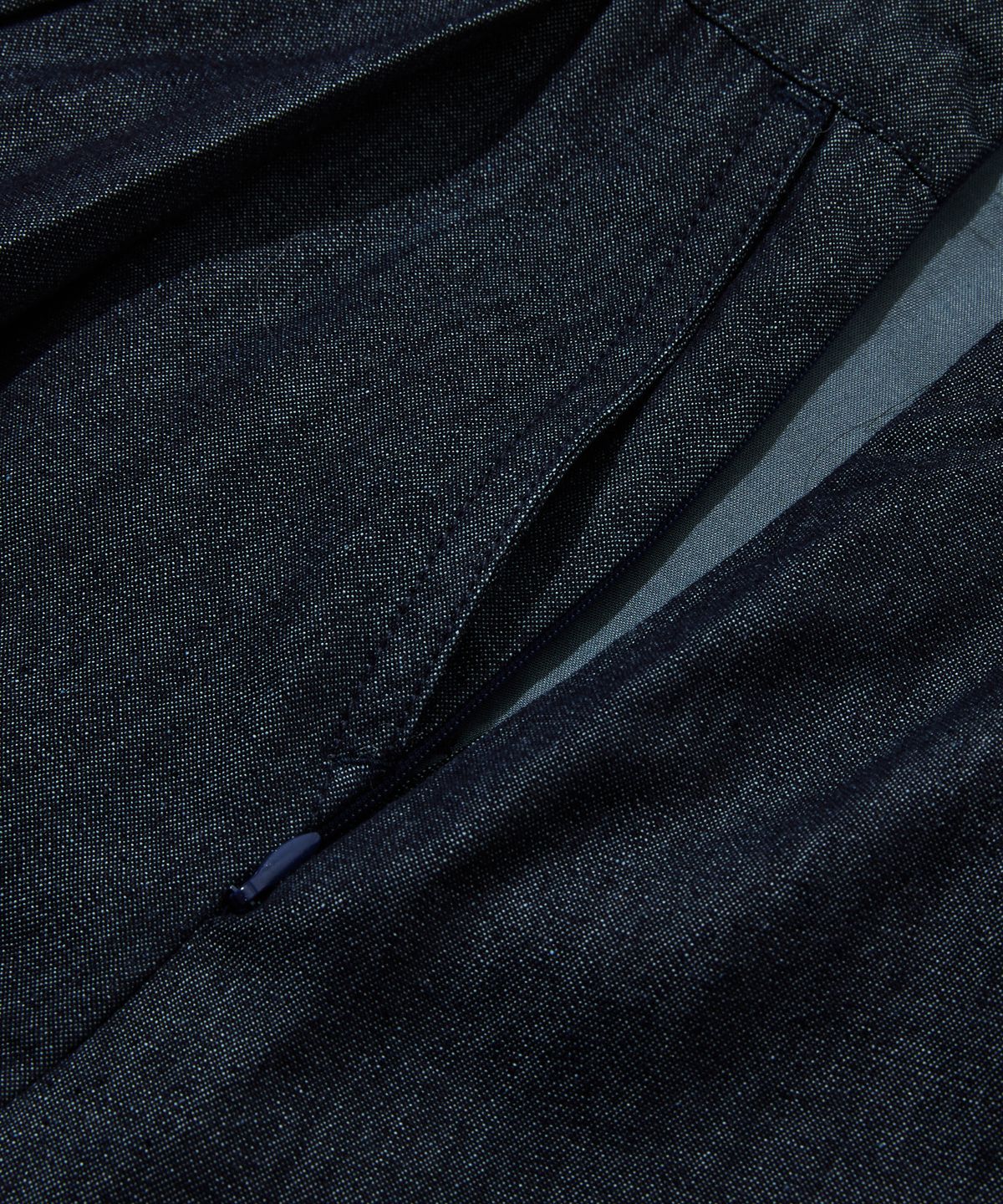 펜필드(PENFIELD) 레이저 커팅 엠브로이더리 스커트 인디고_FS2WS43F