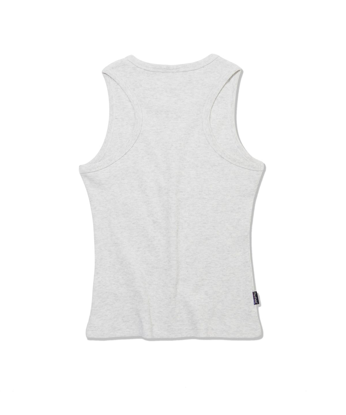 펜필드(PENFIELD) HOOVES CLUB 빈티지아트워크 여성 슬리브리스 라이트그레이_FS2KV03F