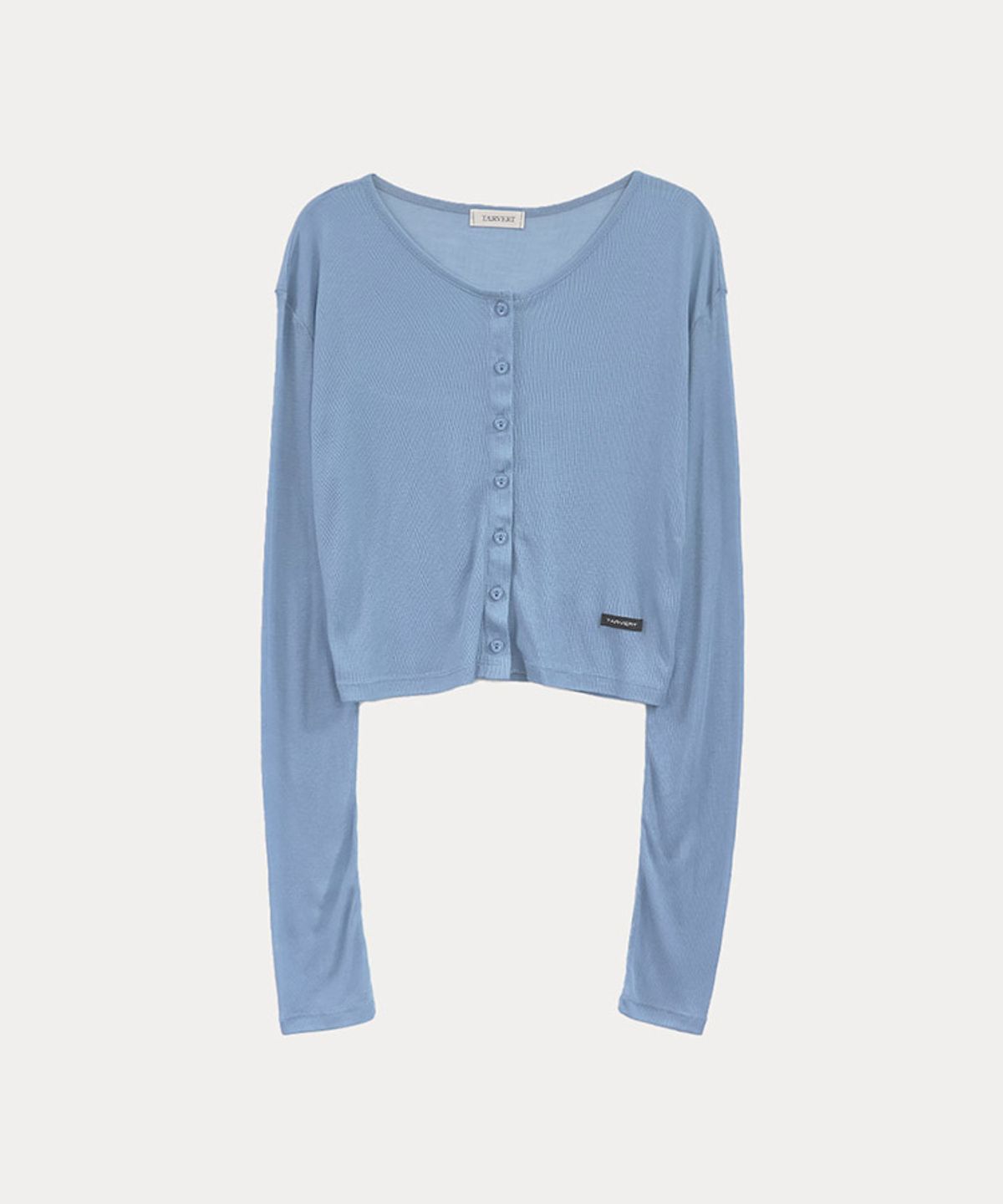 타버트(TARVERT) Lacey Light Knit Cardigan - Blue