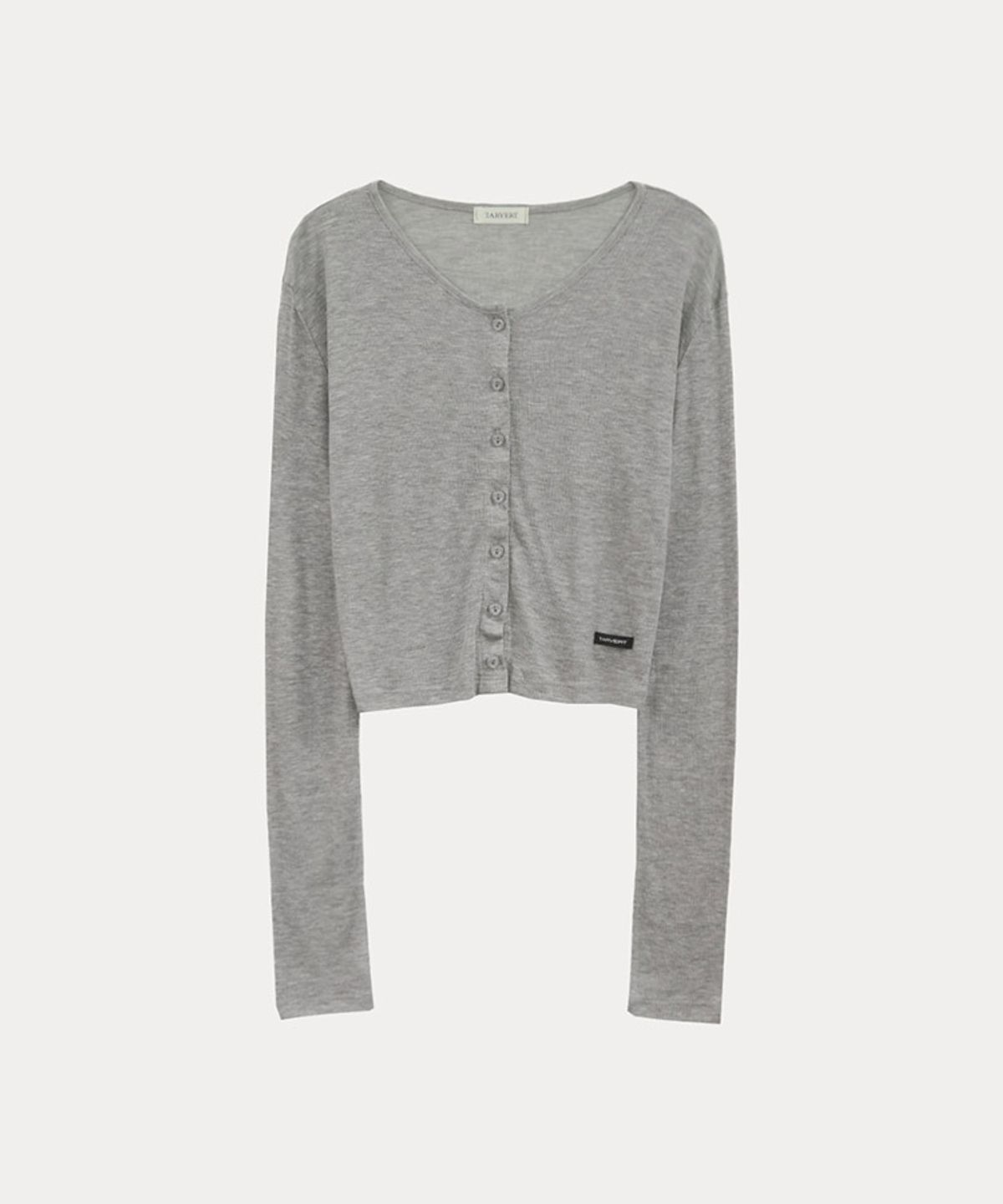 타버트(TARVERT) Lacey Light Knit Cardigan - Gray