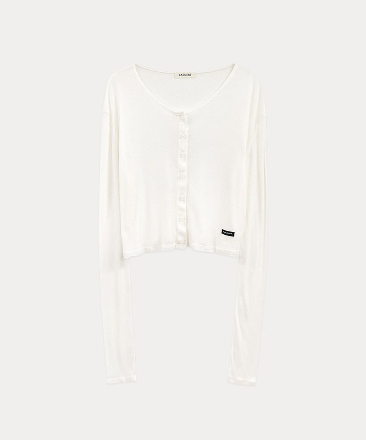 타버트(TARVERT) Lacey Light Knit Cardigan - White