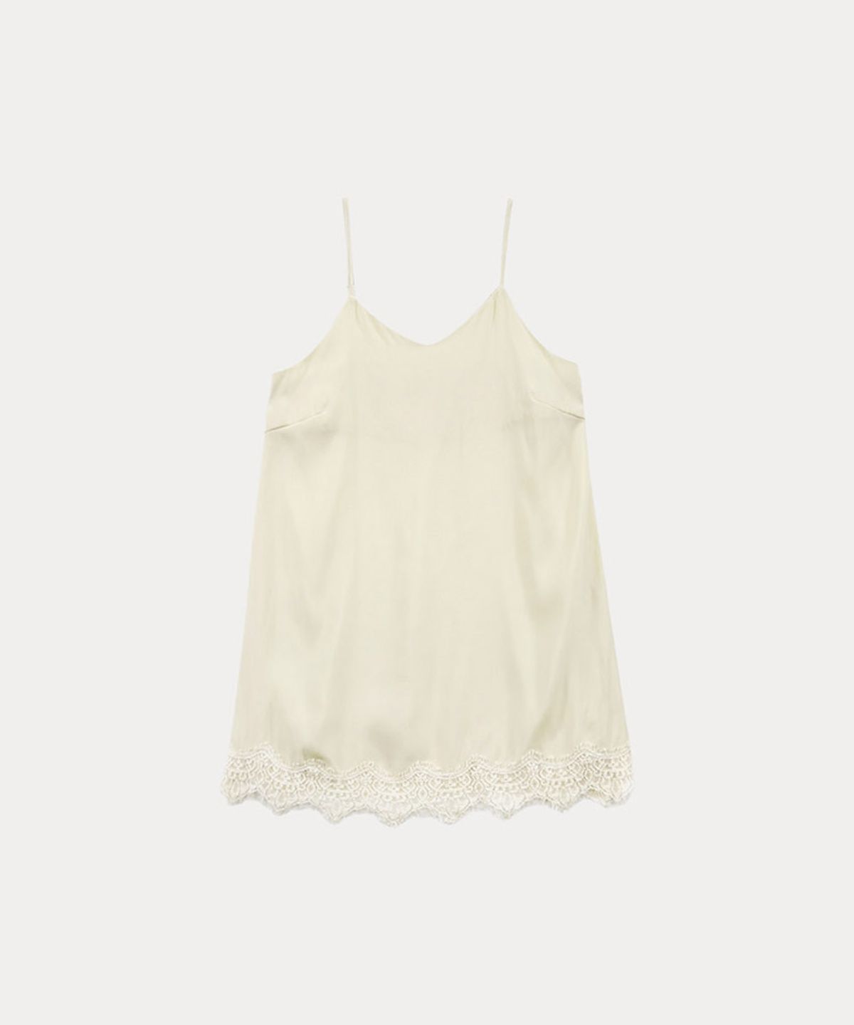 타버트(TARVERT) Satine Midi Lace Dress - Cream Beige