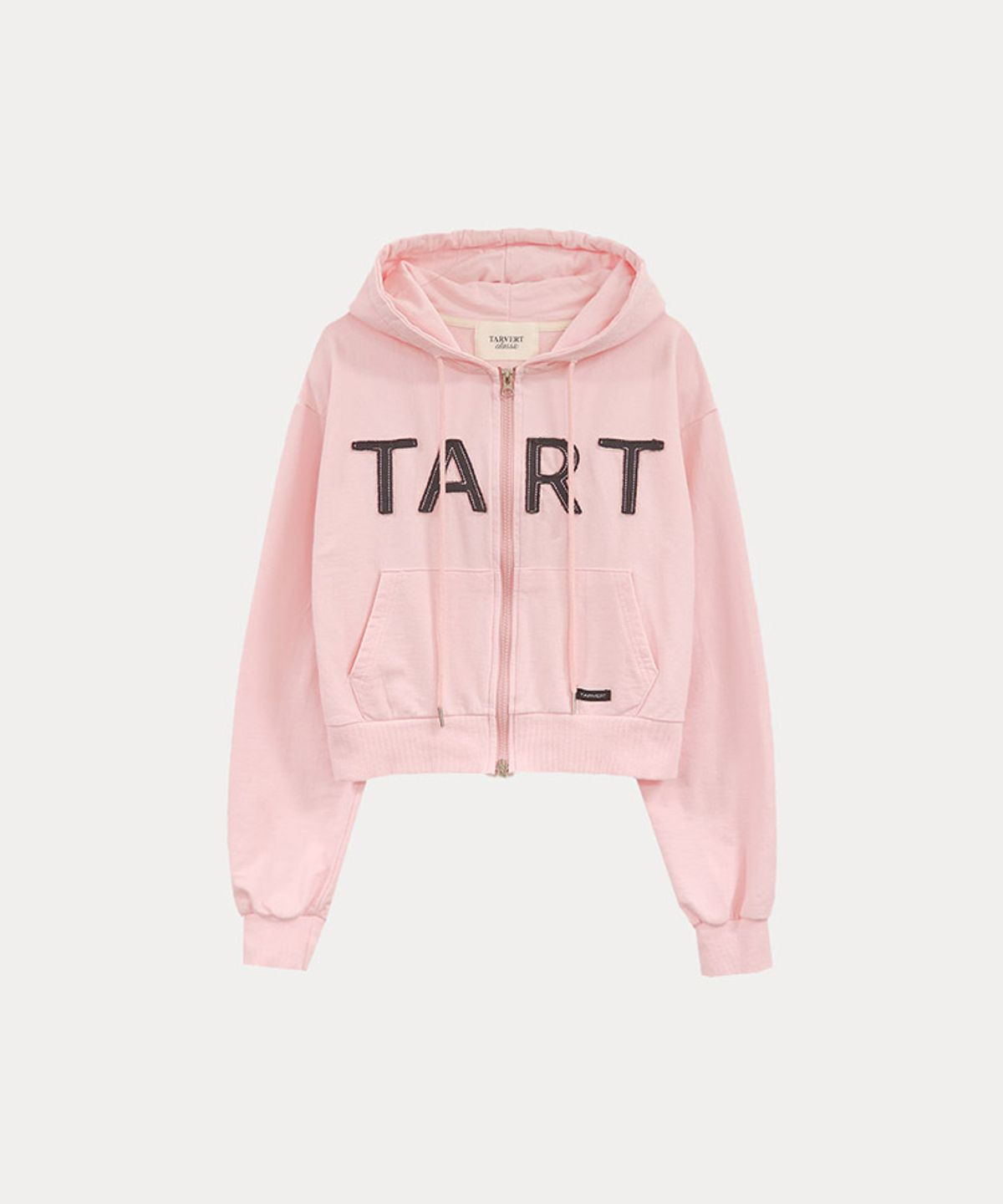 타버트(TARVERT) Tart Patch Summer Hooded Zip Up - Light Pink