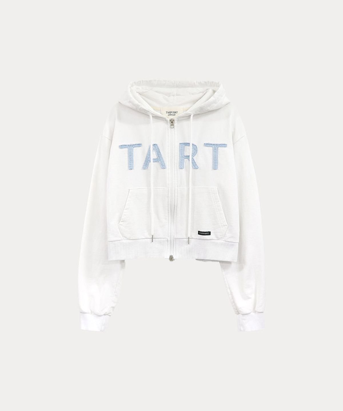 타버트(TARVERT) Tart Patch Summer Hooded Zip Up - White