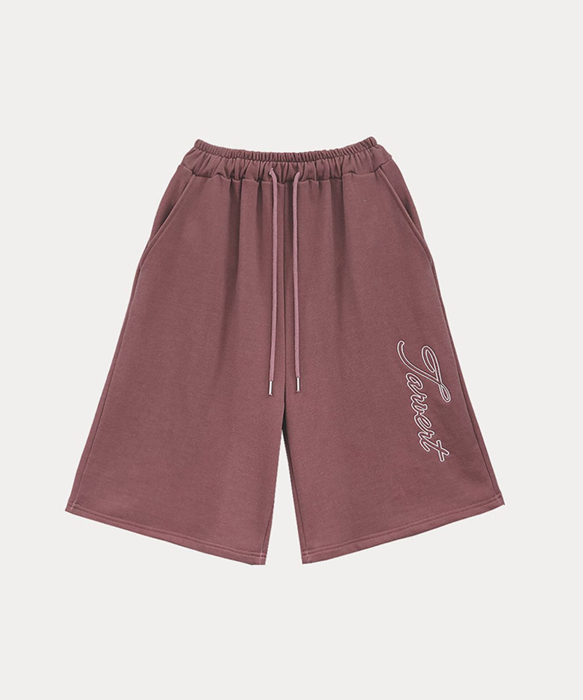 타버트(TARVERT) Washed Bermuda Shorts - Dusty Rose