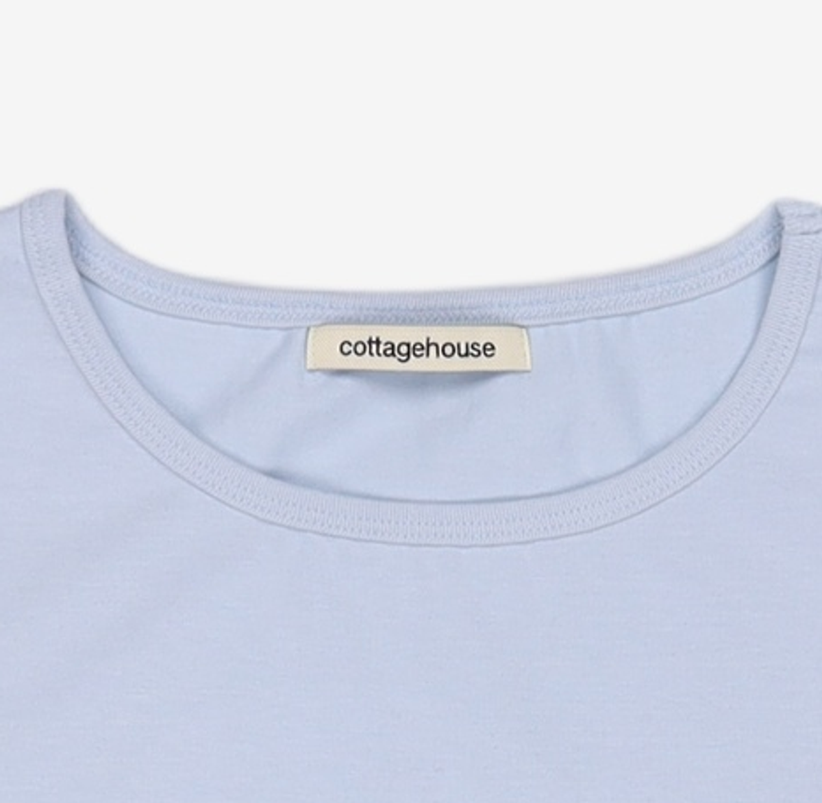카티지하우스(COTTAGEHOUSE) Basic shirring t-shirt (3 colors) M
