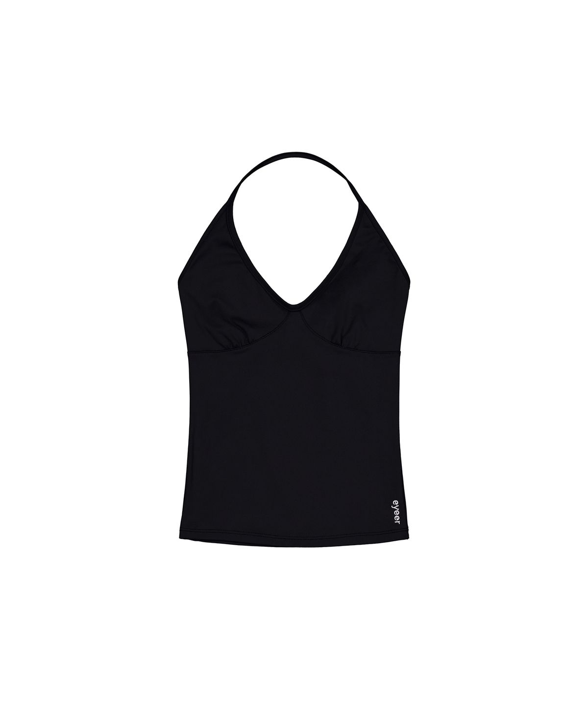 이와이이알(EYEER) V-Neck Halter Sleeveless - Black