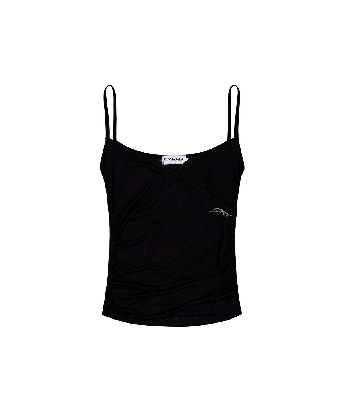 이와이이알(EYEER) Drape Wrap Sleeveless - Black