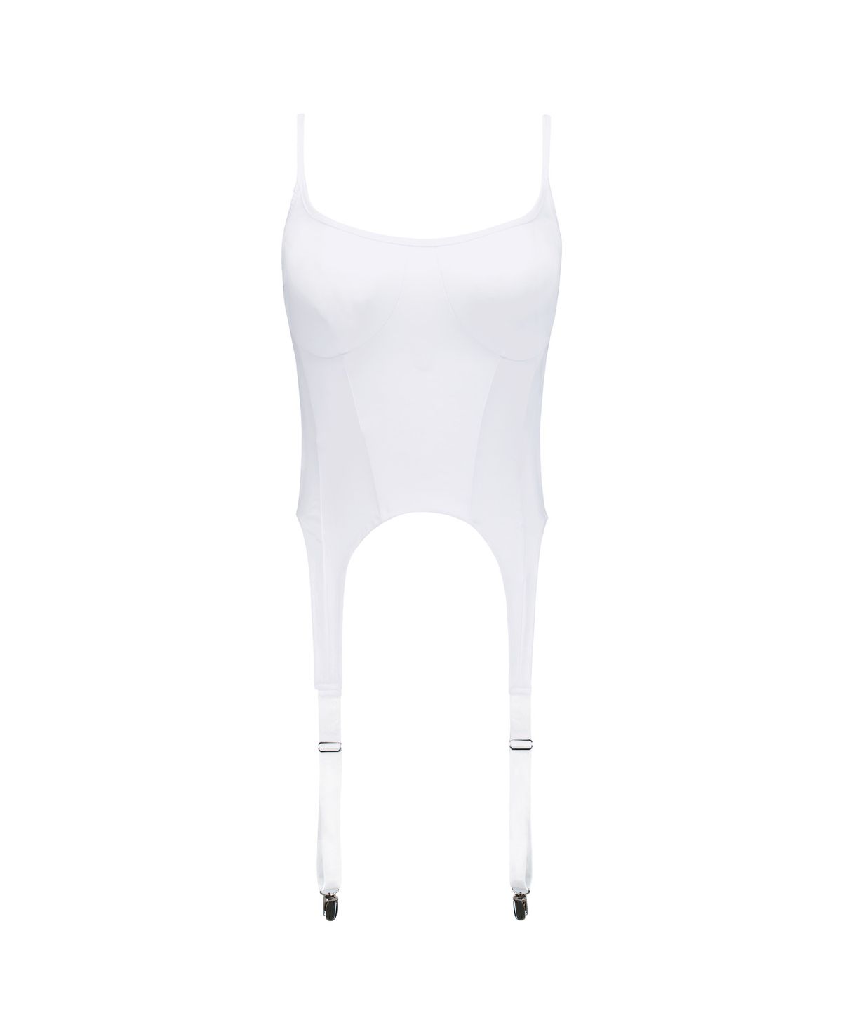 이와이이알(EYEER) Bustier Garter Strap Sleeveless - White